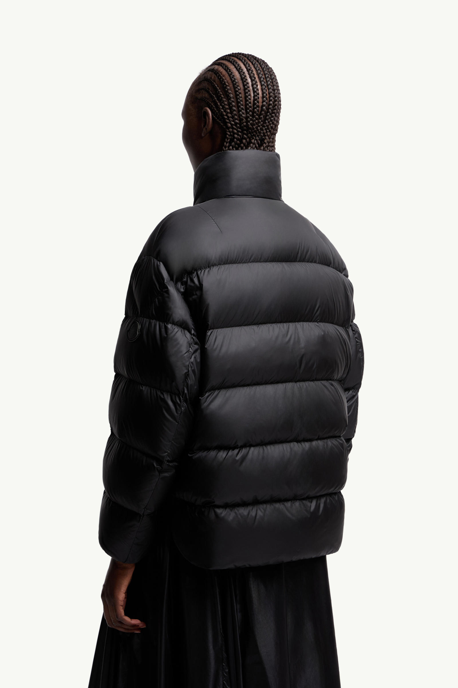 Moncler x EE72 by Edward Enninful Blas Short Down Jacket Women Black Moncler 4