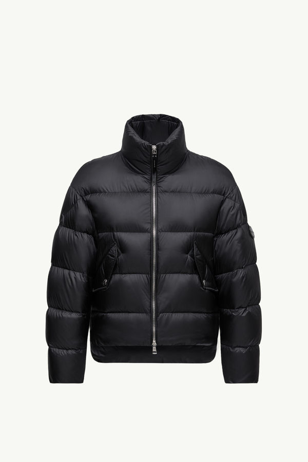 Piumino corto Blas Moncler x EE72 di Edward Enninful Donna Nero Moncler 2