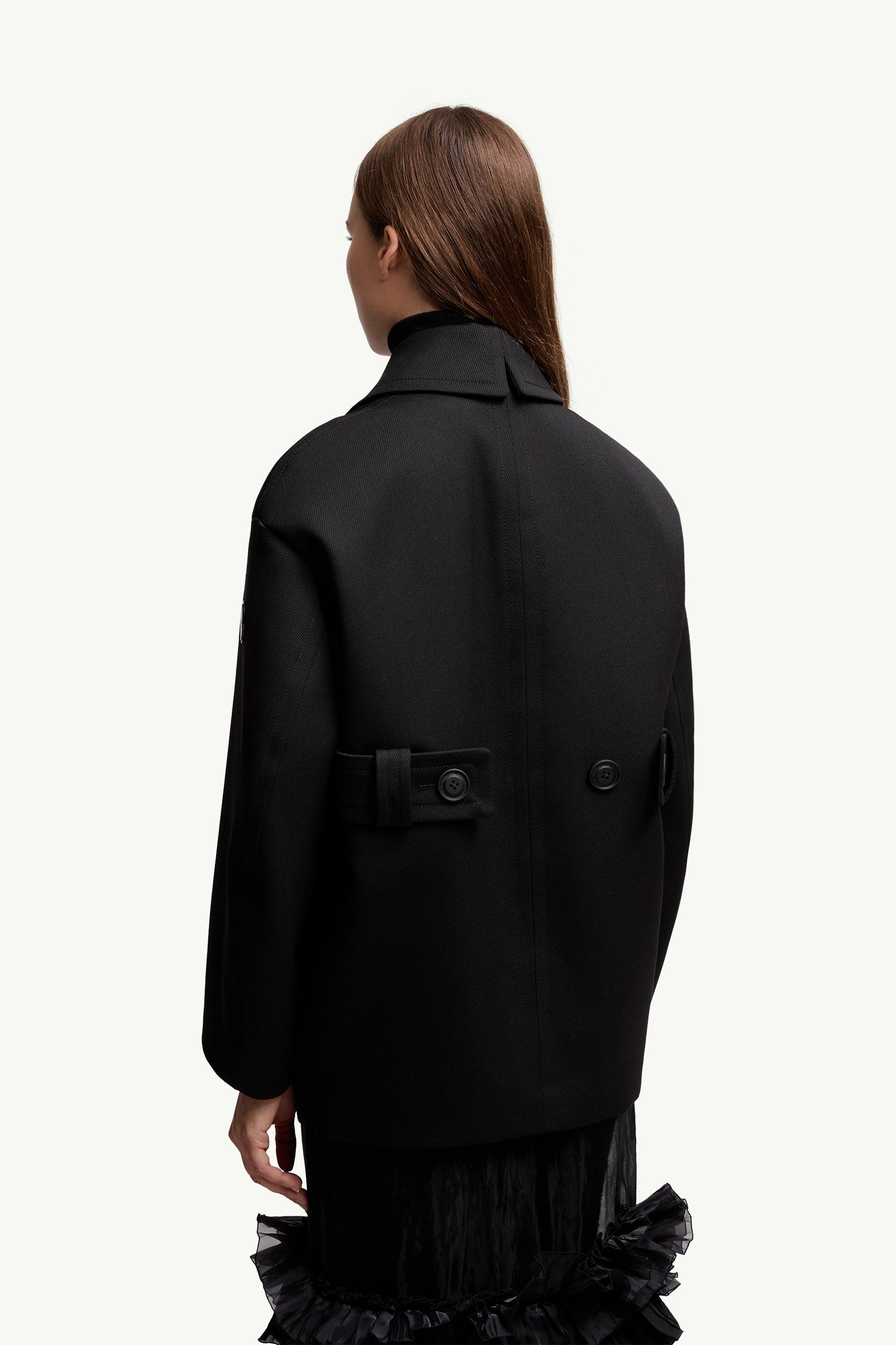 Black Moncler x EE72 by Edward Enninful Maysak Wool Short Black Moncler x EE72 by Edward Enninful Maysak Wool Short