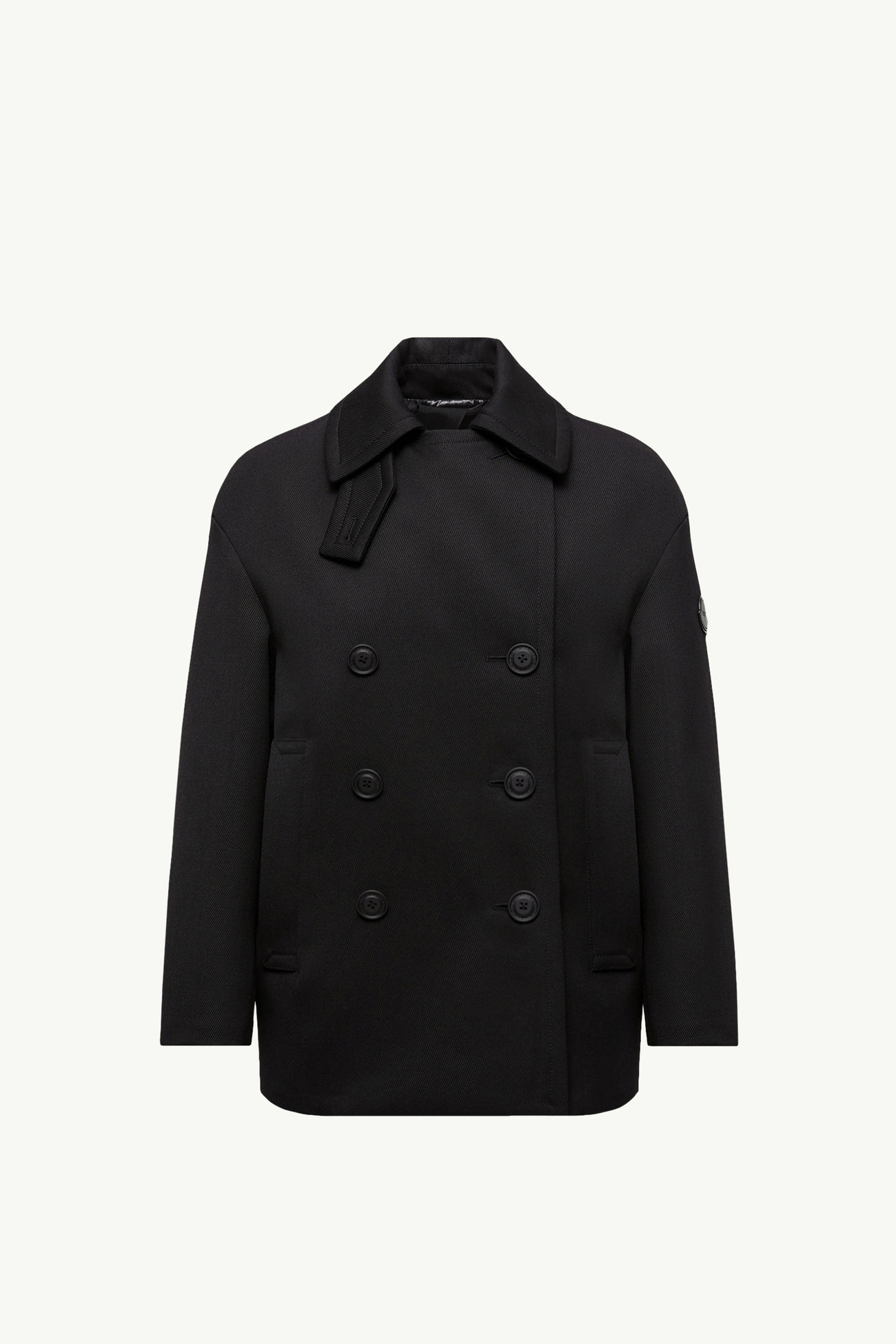 Moncler x EE72 by Edward Enninful Maysak羊毛短身羽絨外套 女士 黑色 Moncler 2