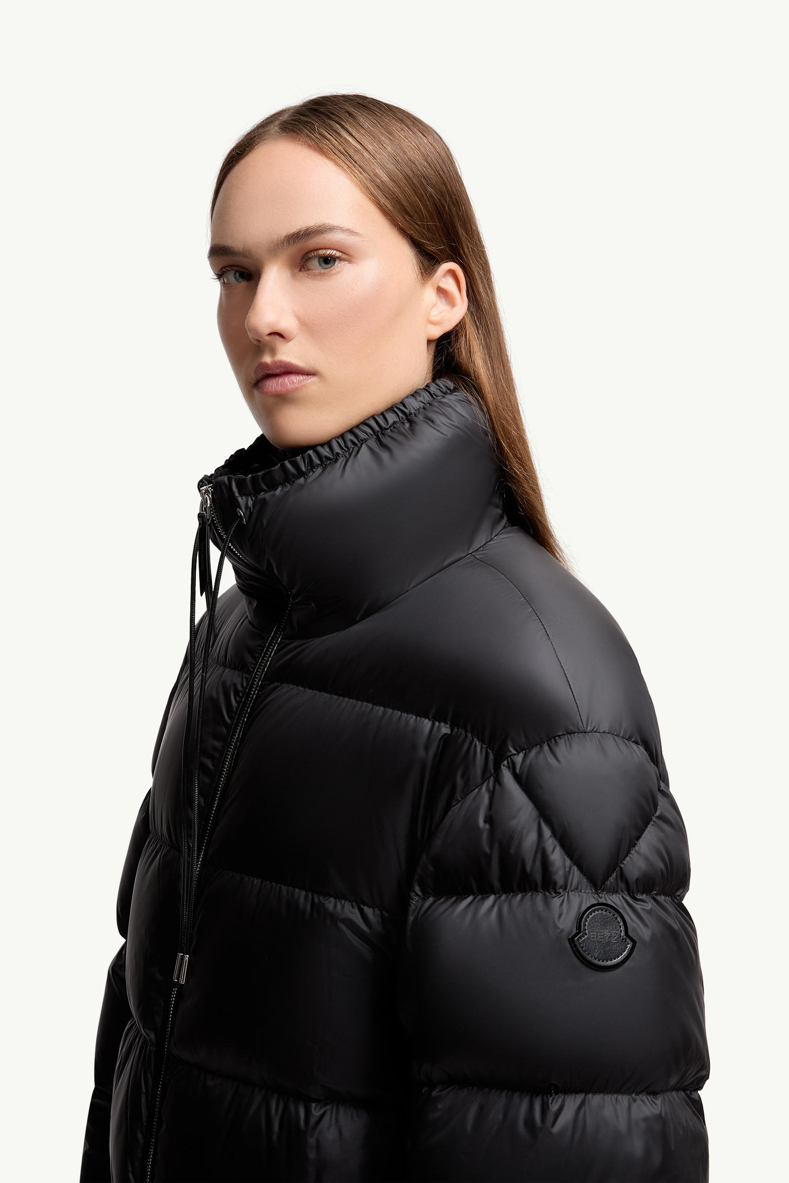 Moncler x EE72 by Edward Enninful Thiol Long Down Jacket Women Black Moncler 1