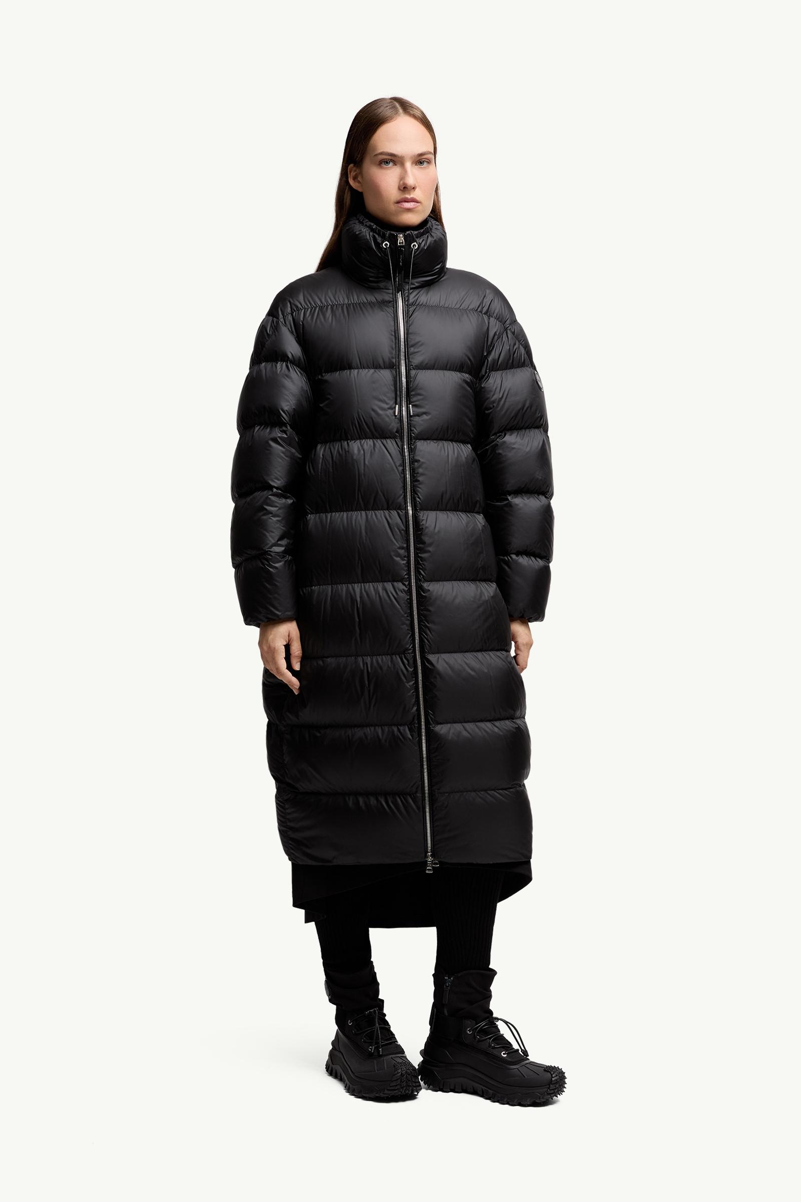 Black Moncler x EE72 by Edward Enninful Thiol Long Down Jacket