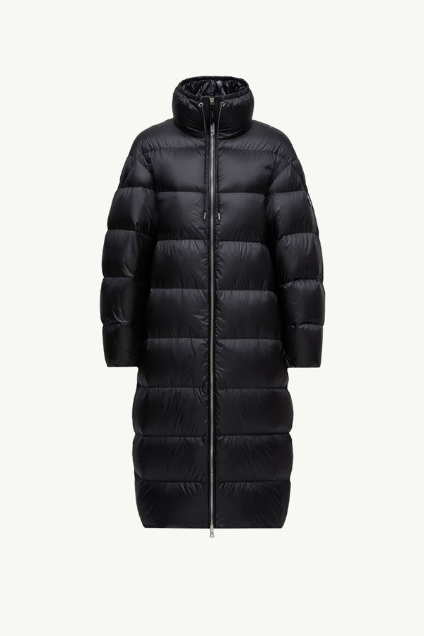 Piumino lungo Thiol Moncler x EE72 di Edward Enninful Donna Nero Moncler 2