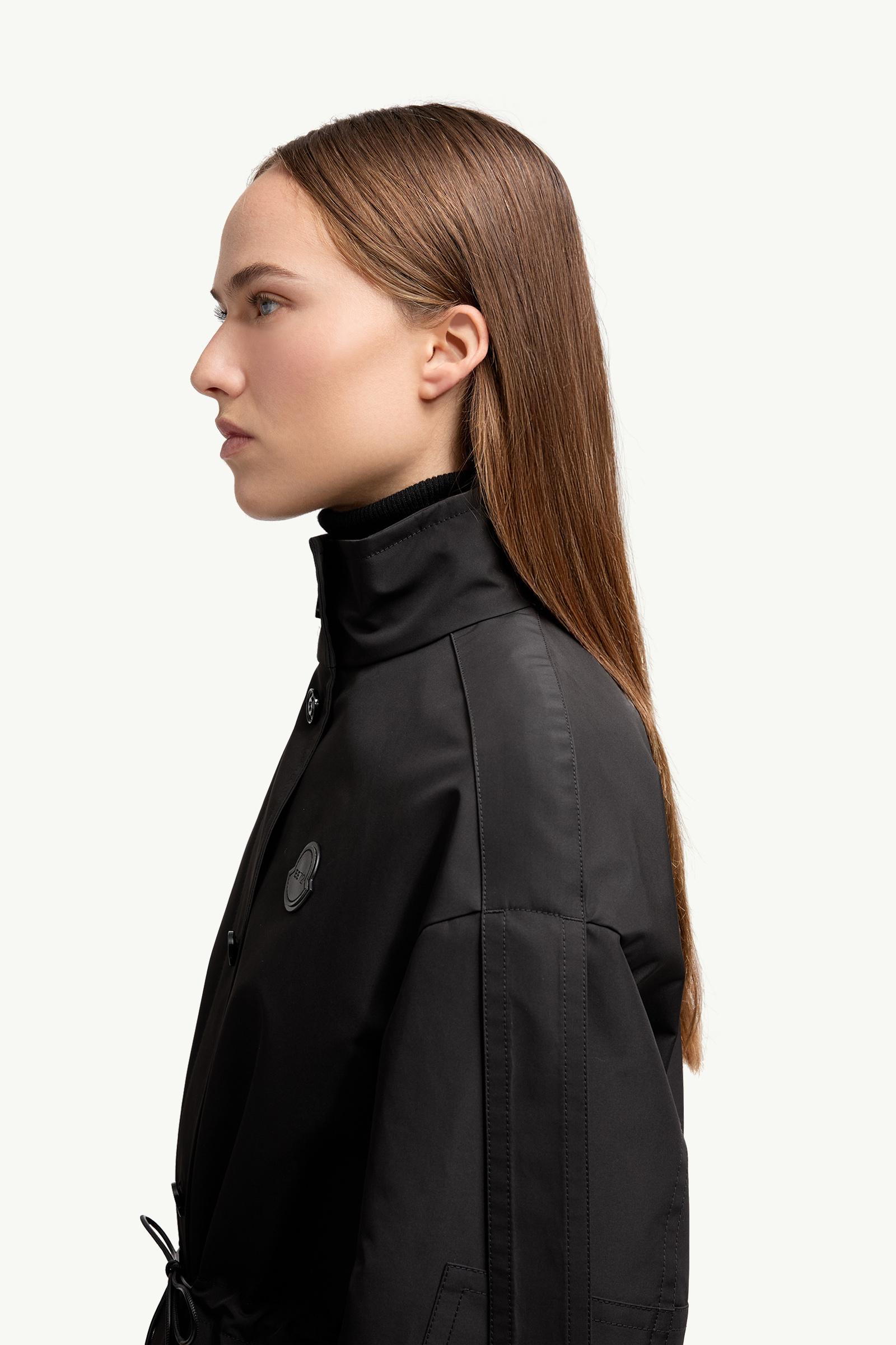 ブラック Moncler x EE72 by Edward Enninful Winifred トレンチコート