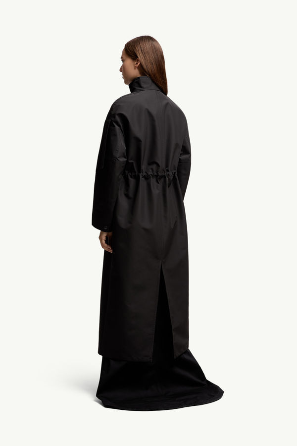 Moncler x EE72 by Edward Enninful Winifred Trench Coat Women Black Moncler 4