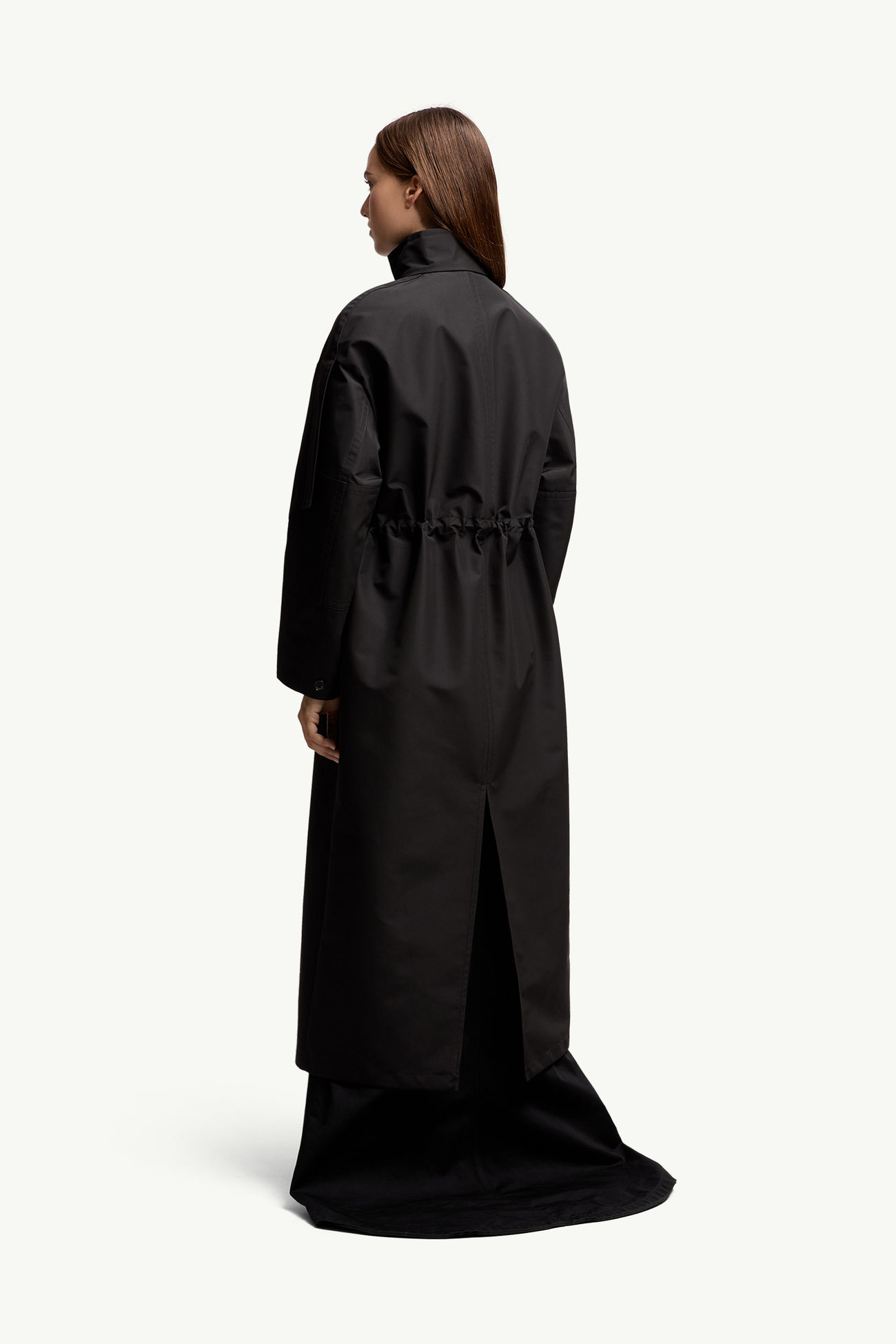 Moncler x EE72 by Edward Enninful Winifred トレンチコート レディース ブラック Moncler 4