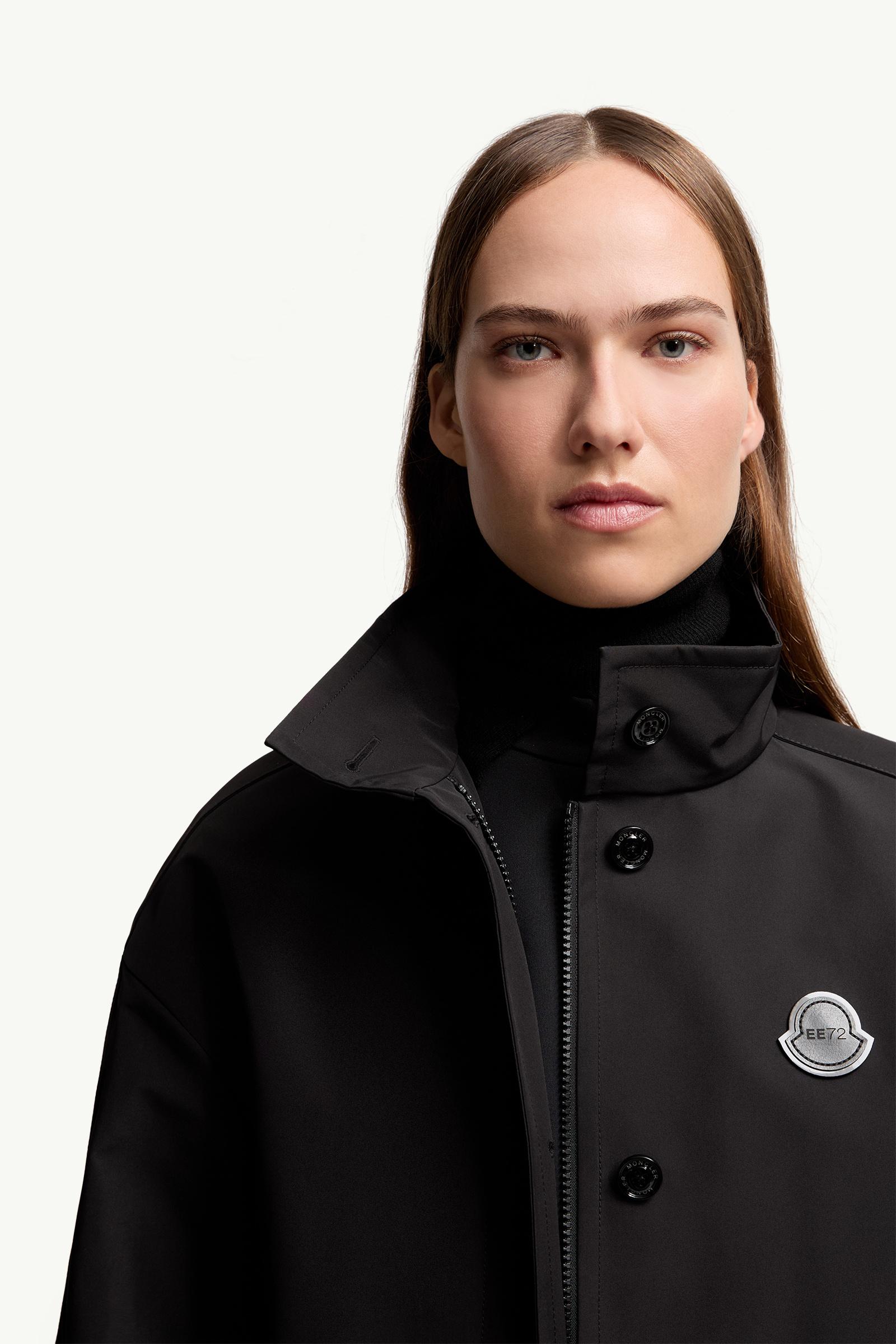Black Moncler x EE72 by Edward Enninful Winifred Trench Coat