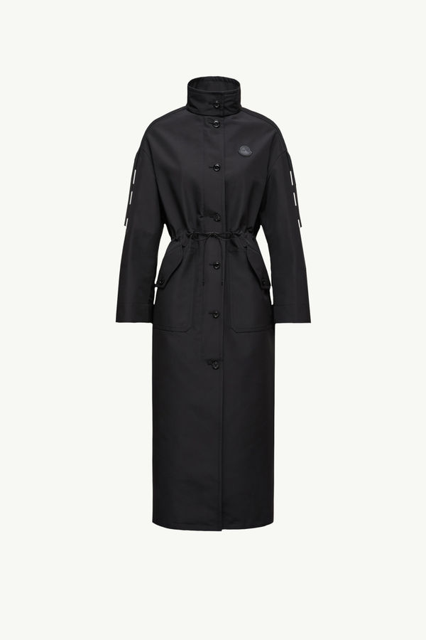 Moncler x EE72 by Edward Enninful Winifred Trench Coat Women Black Moncler 2