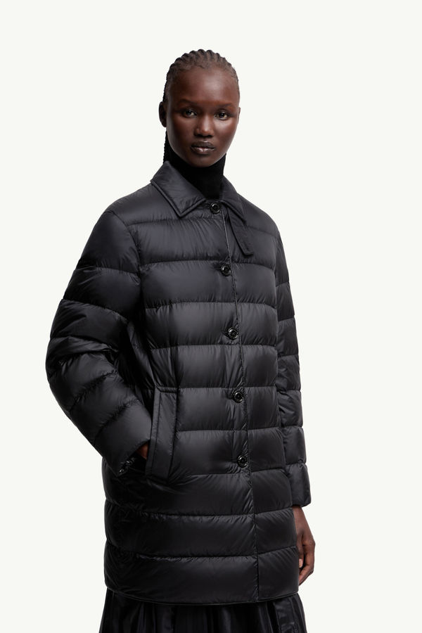 Moncler x EE72 by Edward Enninful Goran Long Down Jacket Women Black Moncler 3