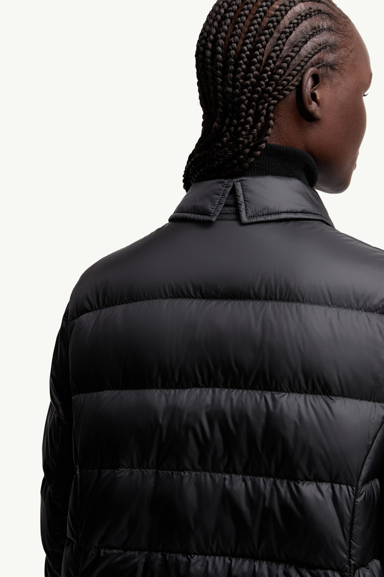 ブラック Moncler x EE72 by Edward Enninful Goran ロングダウン 
