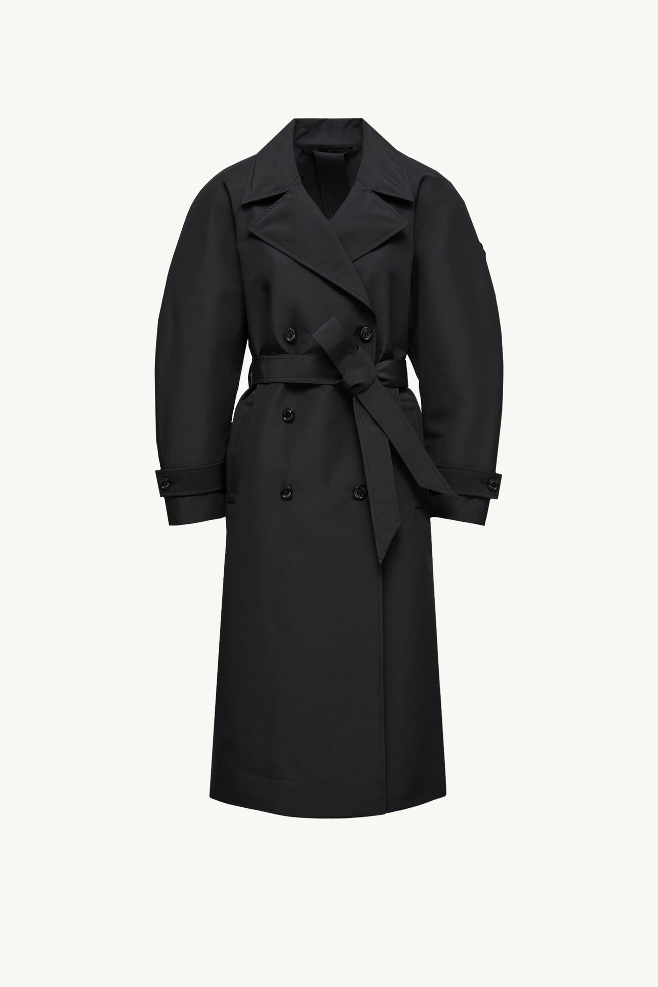 ブラック Moncler x EE72 by Edward Enninful Zake トレンチコート 