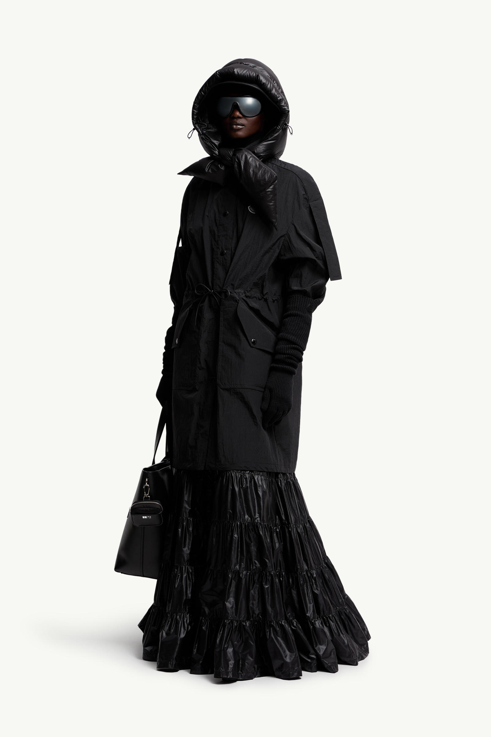 Moncler x EE72 by Edward Enninful Prapiroon Parka Women Black Moncler 0