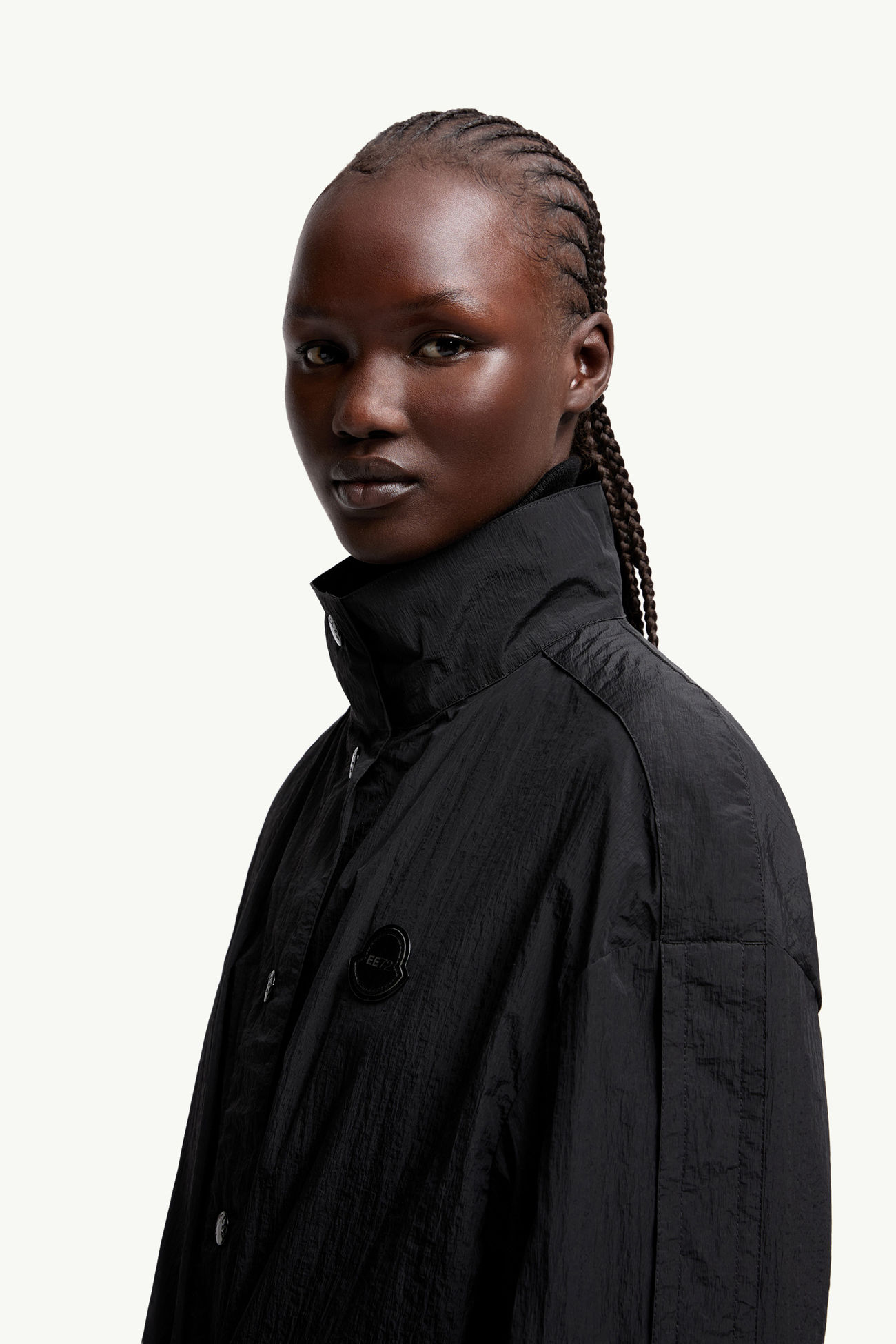 Moncler x EE72 by Edward Enninful Prapiroon パーカー レディース ブラック Moncler 1