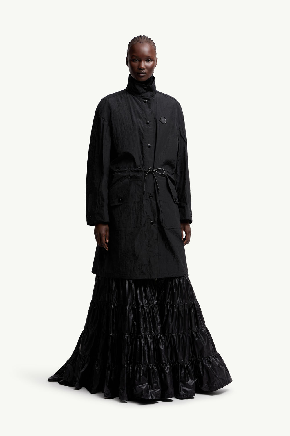 Moncler x EE72 by Edward Enninful Prapiroon Parka Women Black Moncler 3