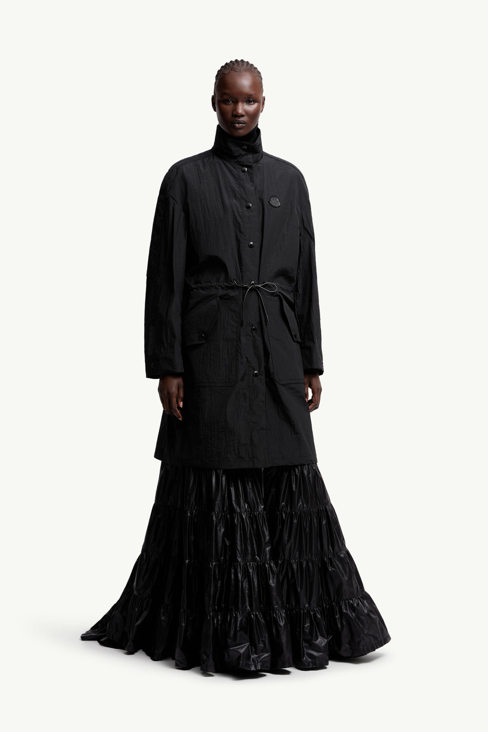 Moncler x EE72 by Edward Enninful Prapiroon Parka Women Black Moncler 3