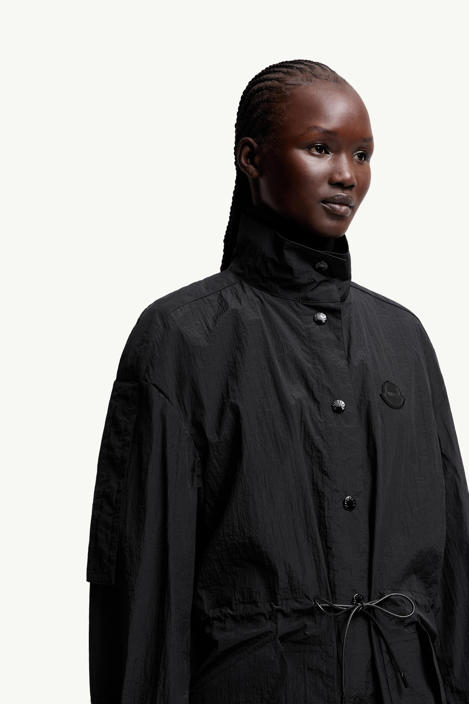 Moncler x EE72 by Edward Enninful Prapiroon Parka Women Black Moncler 5