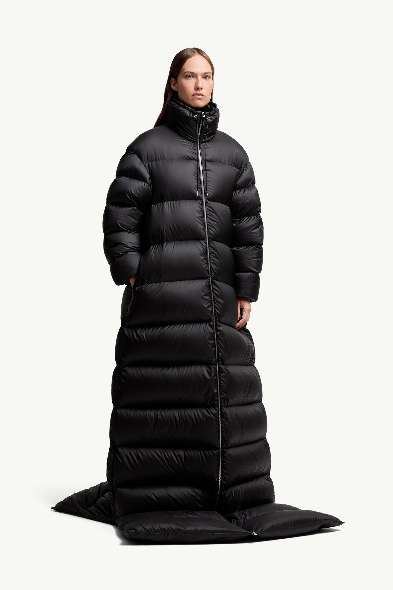 Black Moncler x EE72 by Edward Enninful Nametheun Long Down Jacket
