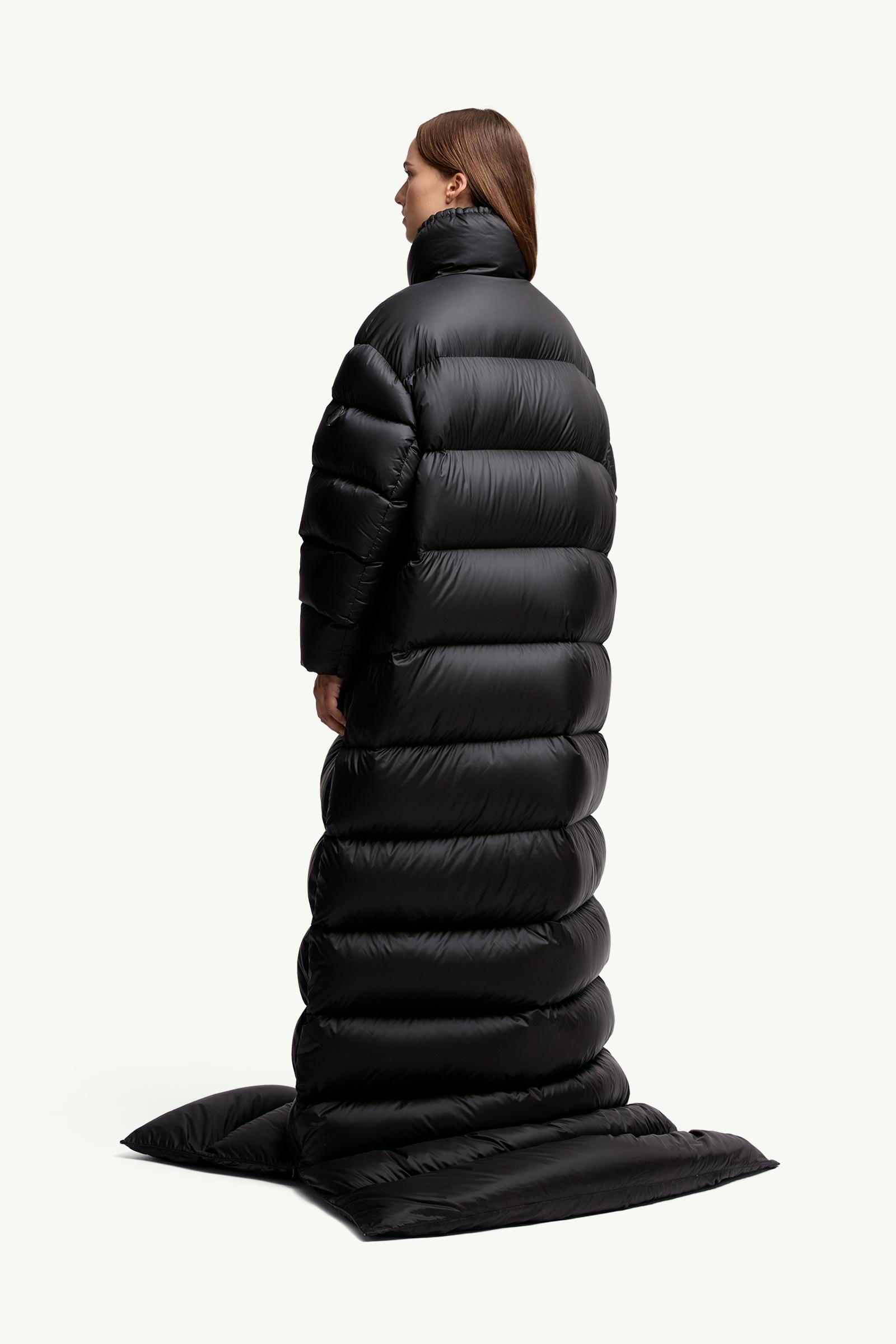MONCLER ロングダウンジャケット ブラック Moncler x EE72 by Edward 