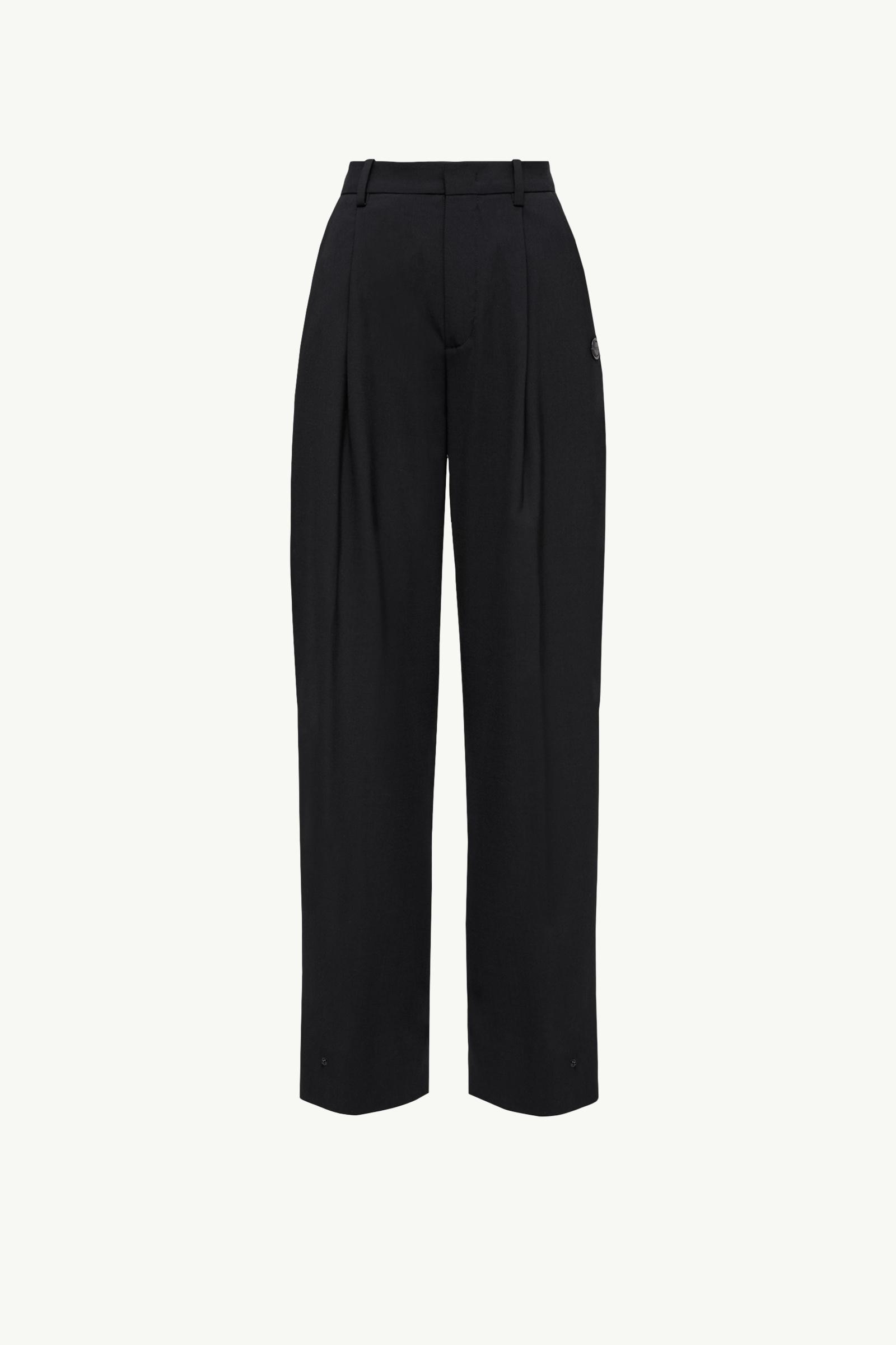 Black Moncler x EE72 by Edward Enninful Wool Pants - Moncler x