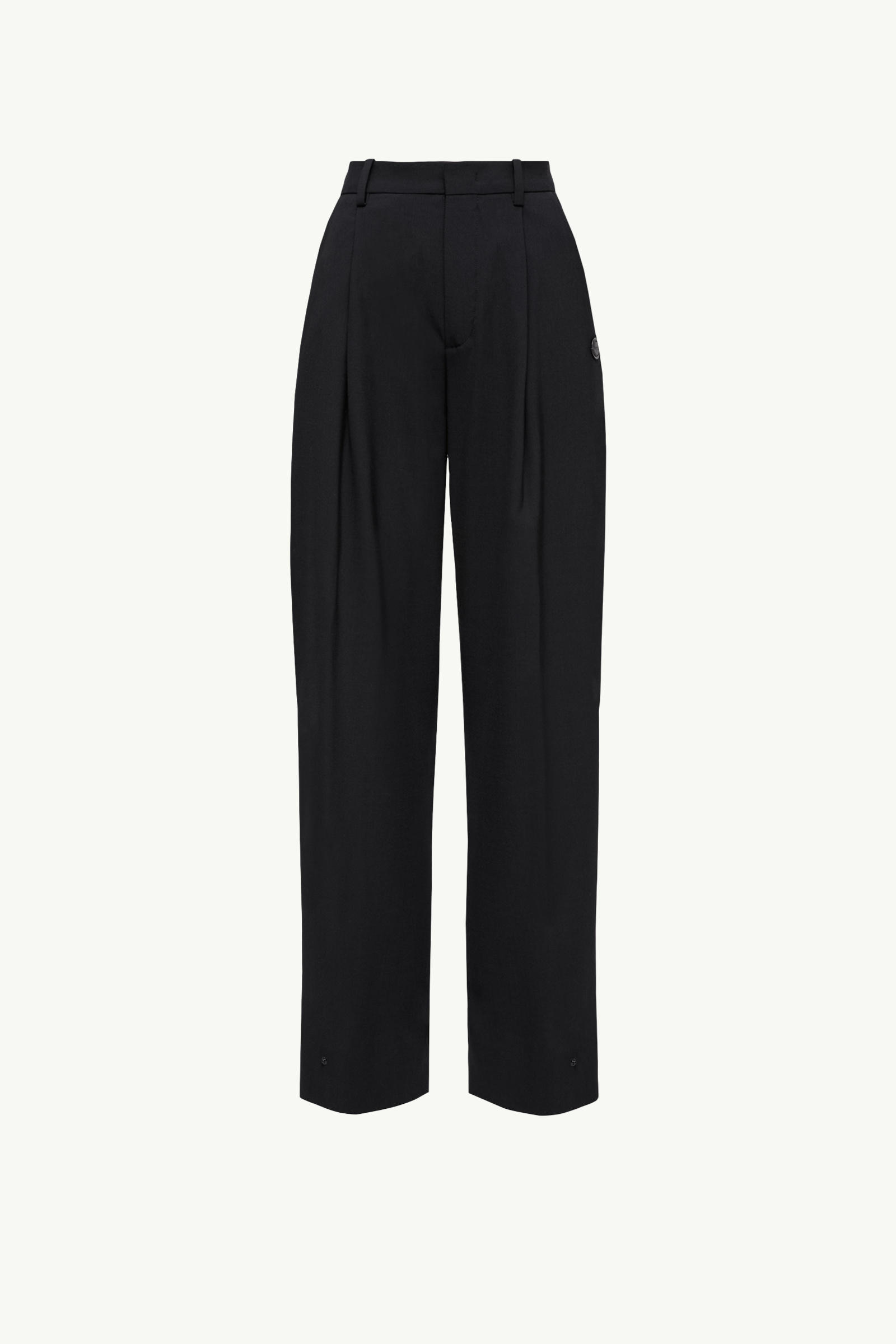 Moncler x EE72 by Edward Enninful Wool Pants Women Black Moncler 2
