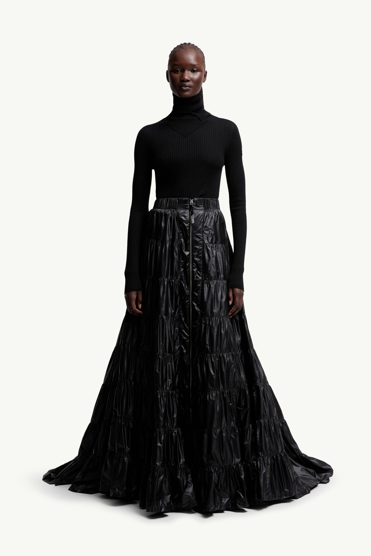 Moncler x EE72 by Edward Enninful Maxi Skirt Women Black Moncler 3