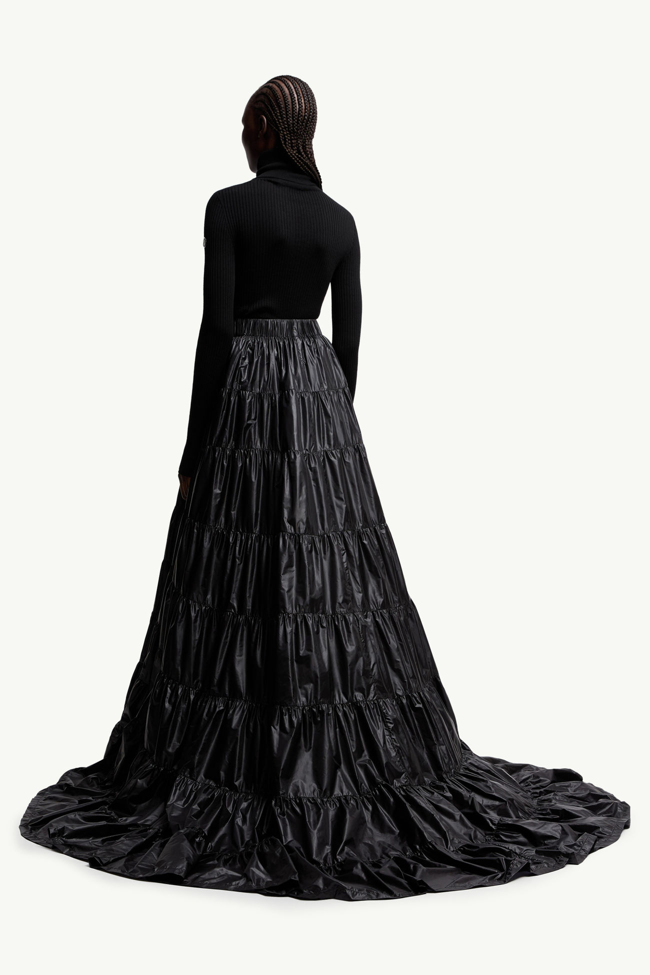 Moncler x EE72 by Edward Enninful スカート レディース ブラック Moncler 4