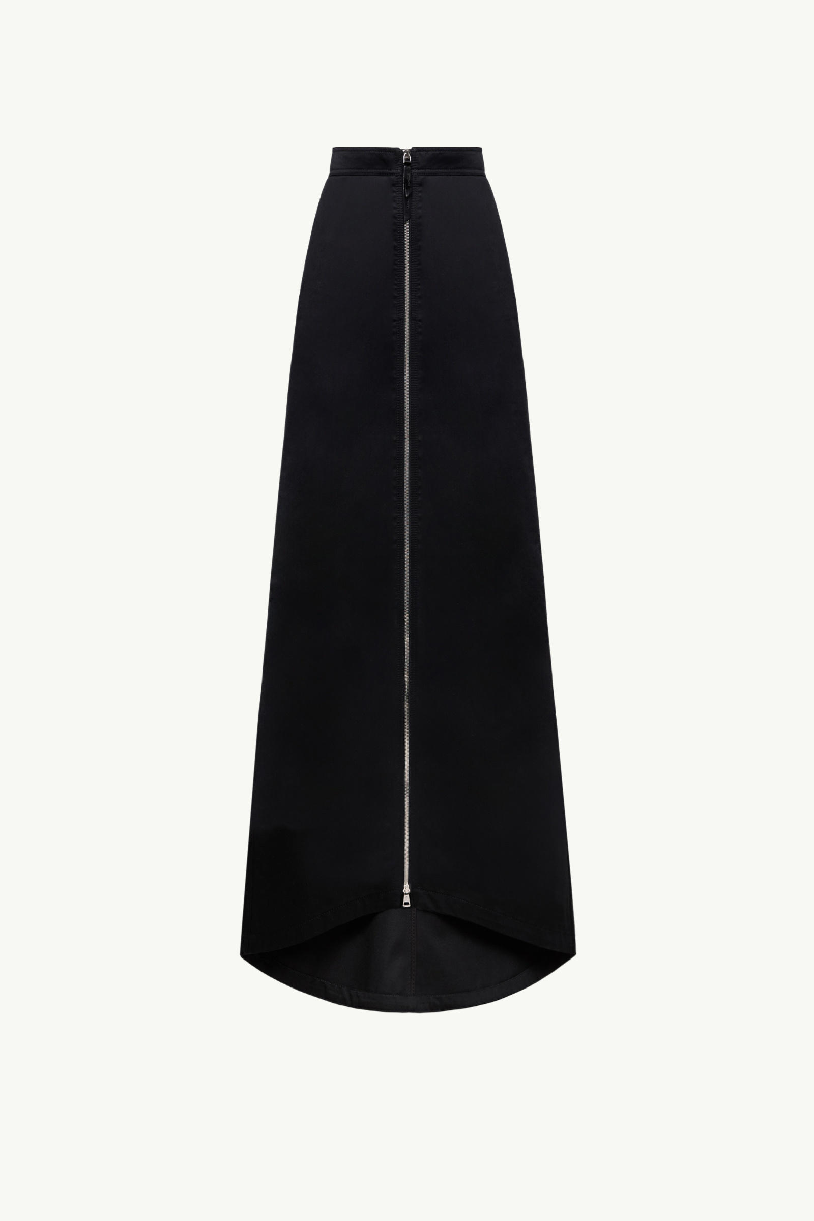 Gonna maxi Moncler x EE72 di Edward Enninful in gabardine di cotone Donna Nero Moncler 2