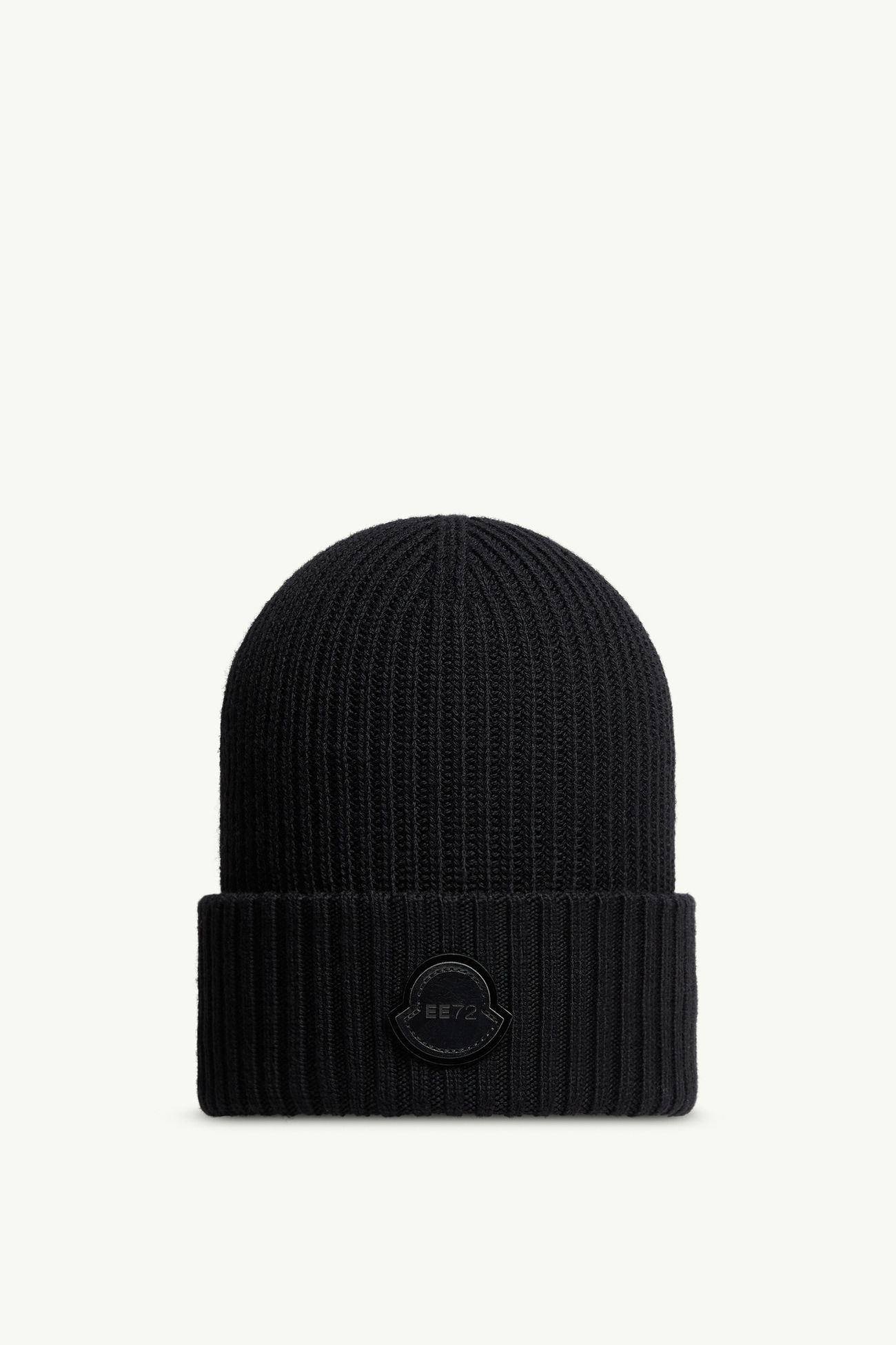 ブラック Moncler x EE72 by Edward Enninful ニットキャップ 