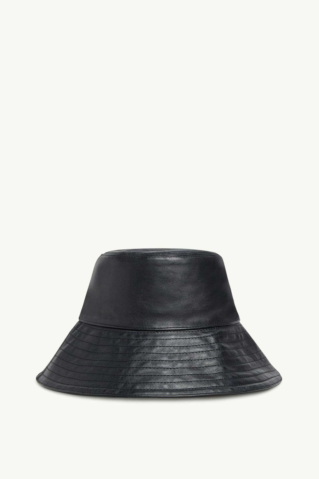 Gorro de pescador de piel Moncler x EE72 by Edward Enninful Mujer Negro Moncler 3
