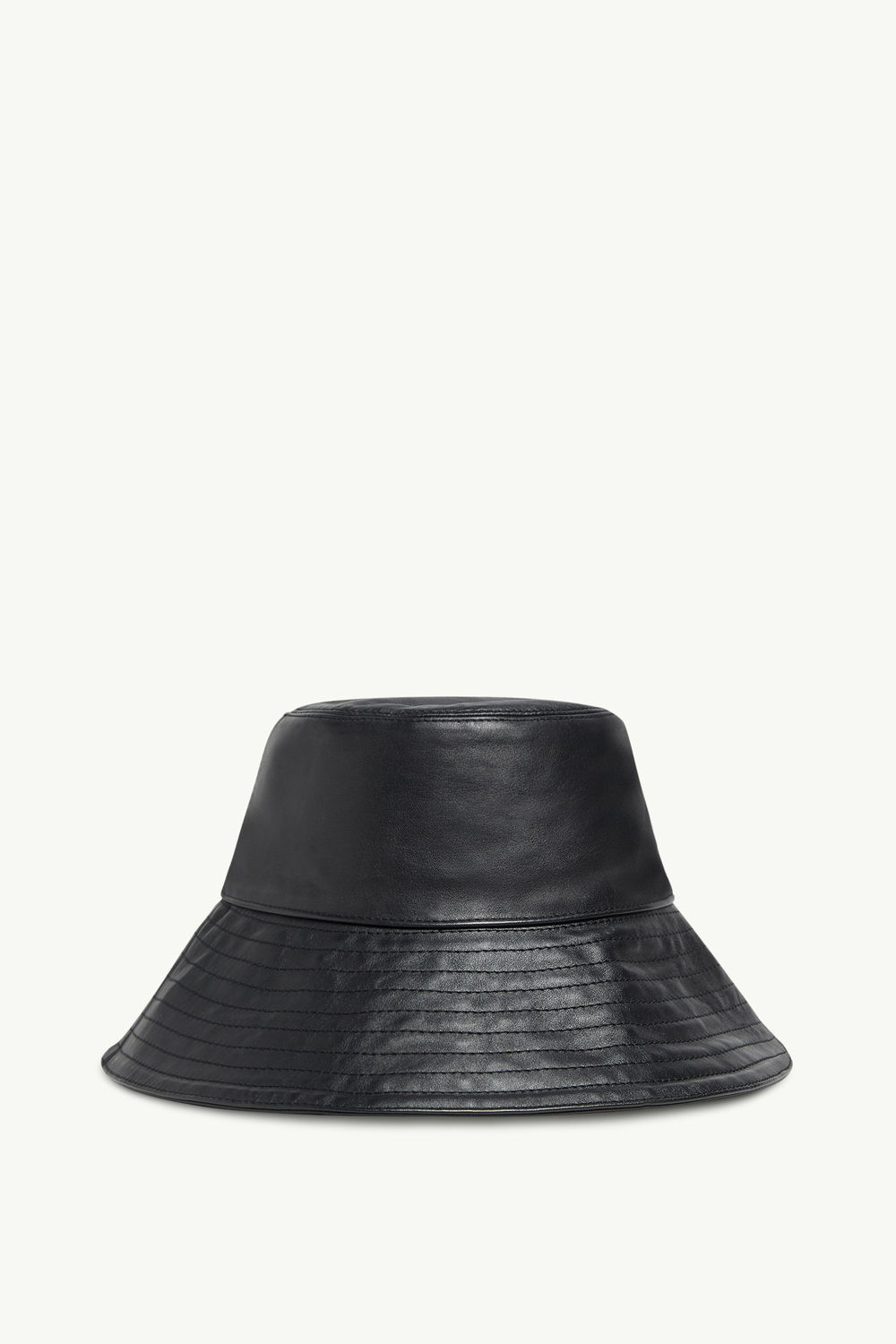 Moncler x EE72 by Edward Enninful Leather Bucket Hat Women Black Moncler 3