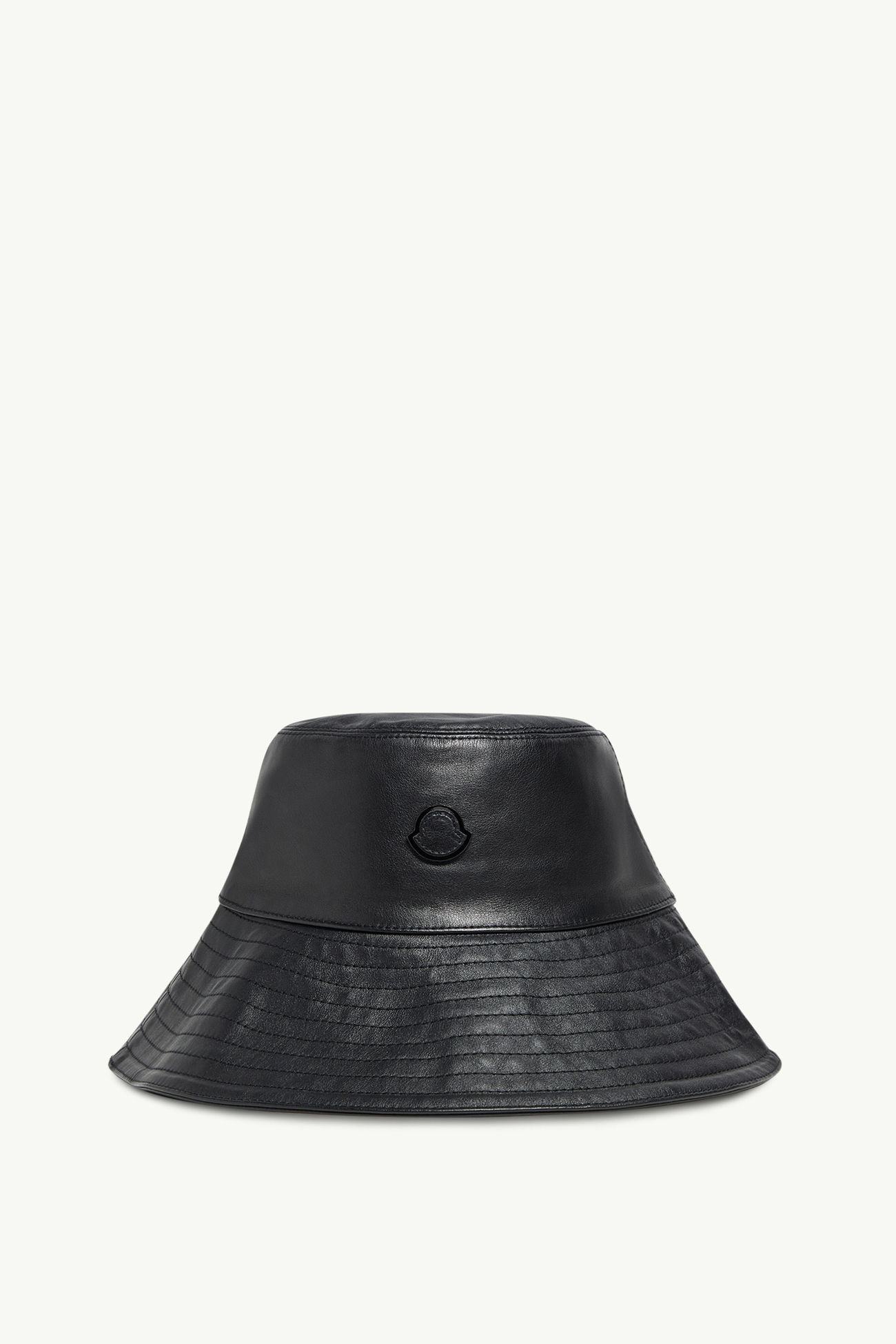 Gorro de pescador de piel Moncler x EE72 by Edward Enninful Mujer Negro Moncler 0
