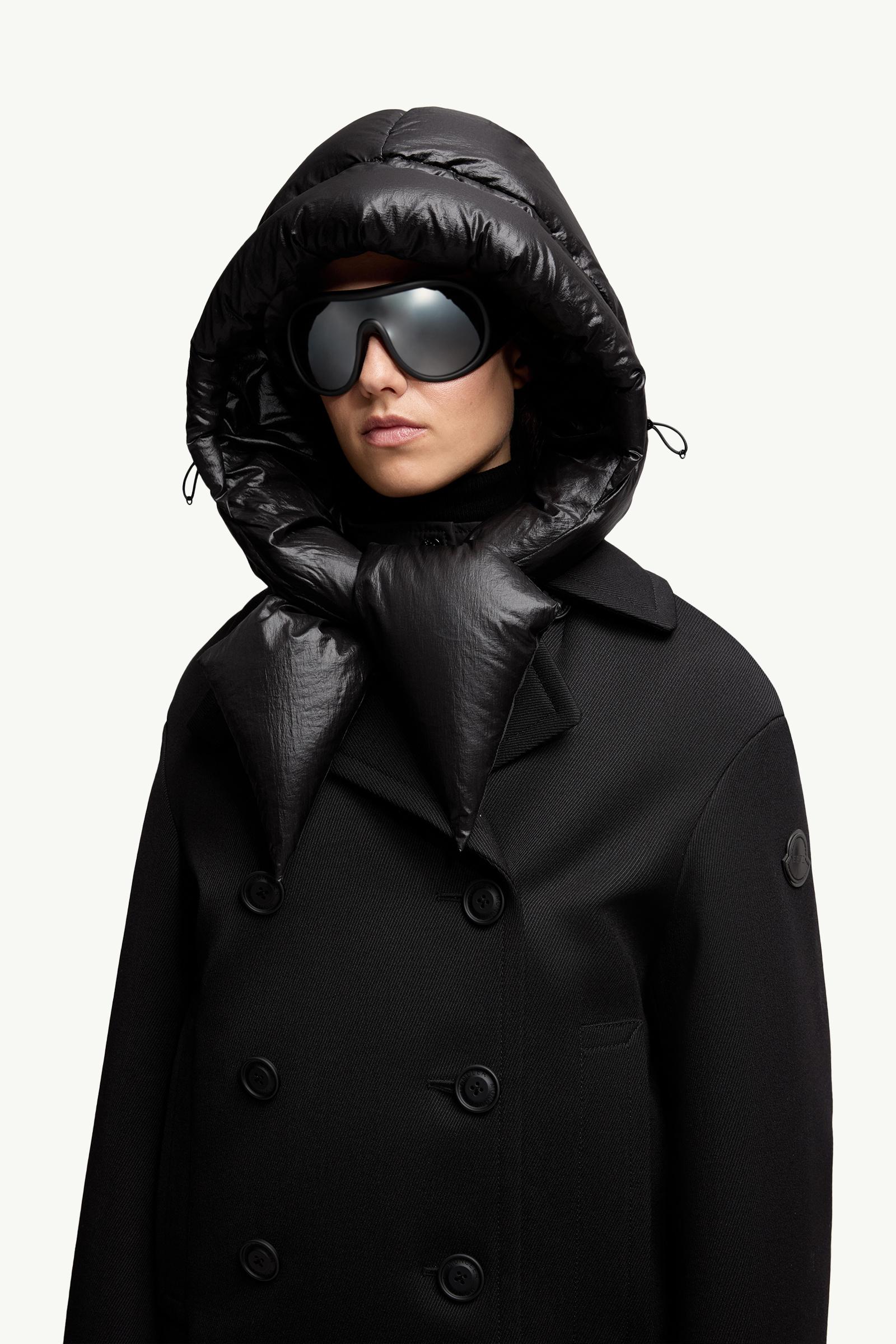 Moncler x EE72 by Edward Enninful羽絨防風雪面罩式風帽 女士 黑色 Moncler 1