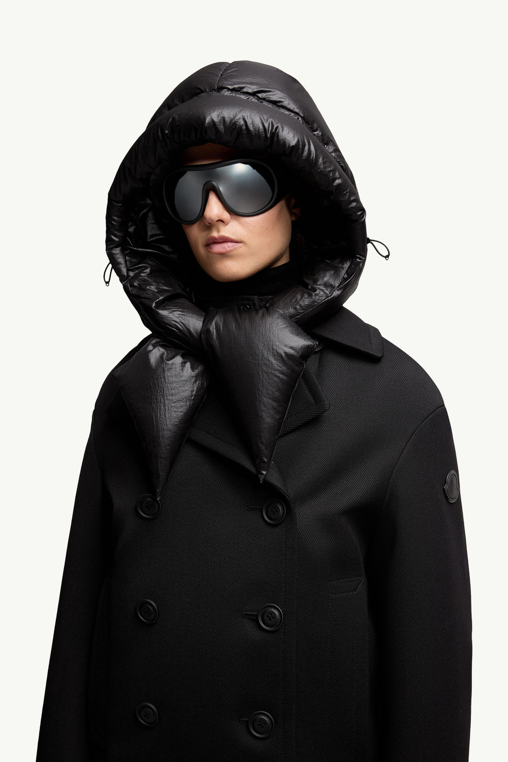 Moncler x EE72 by Edward Enninful Down Balaclava Women Black Moncler 1