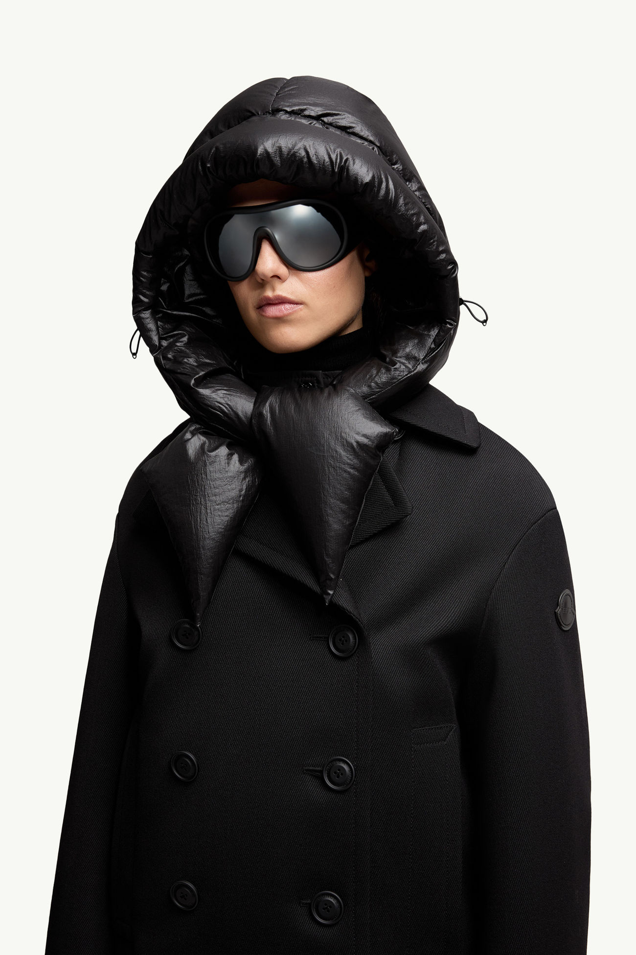 Moncler x EE72 by Edward Enninful 다운 바라클라바 여성 블랙 Moncler 1