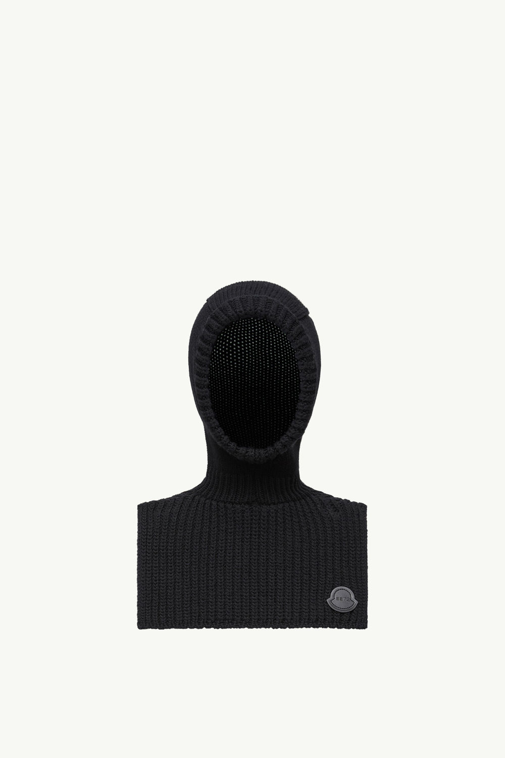Moncler x EE72 by Edward Enninful羊毛防風雪面罩式風帽 女士 黑色 Moncler 0