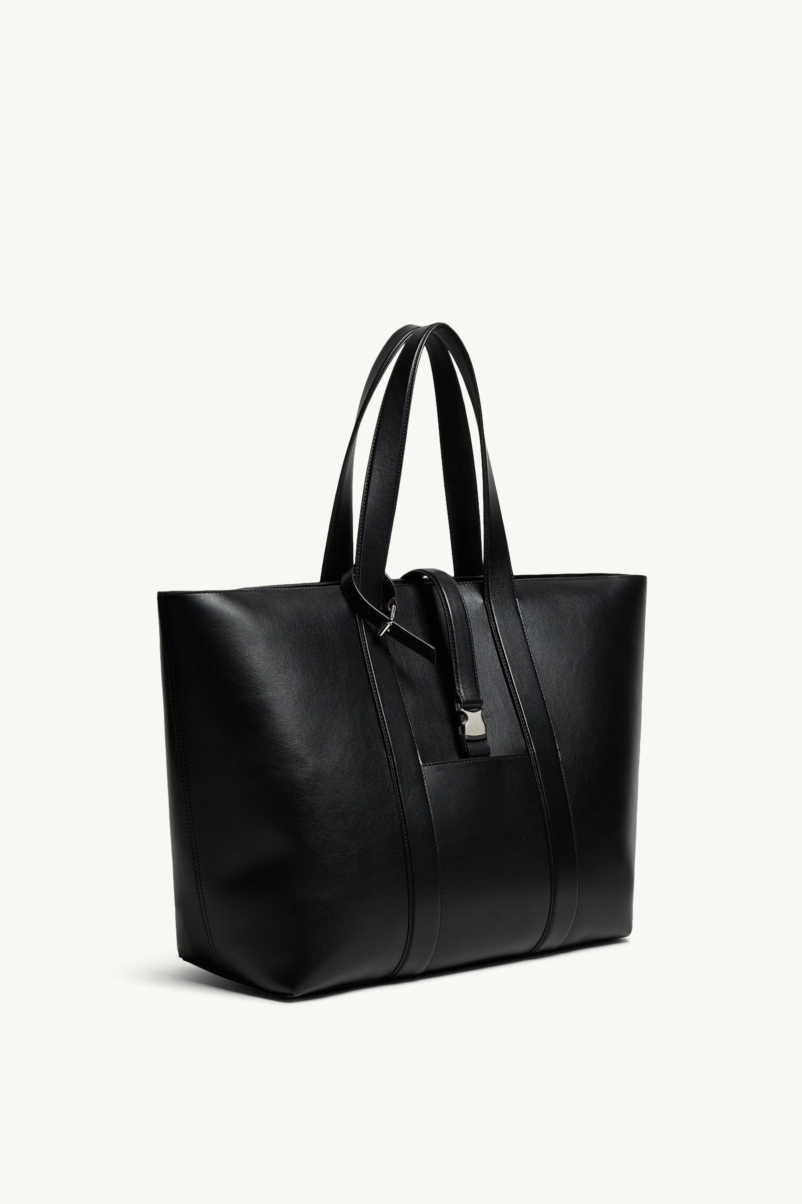 Moncler x EE72 by Edward Enninful EE皮革手提袋 女士 黑色 Moncler 2