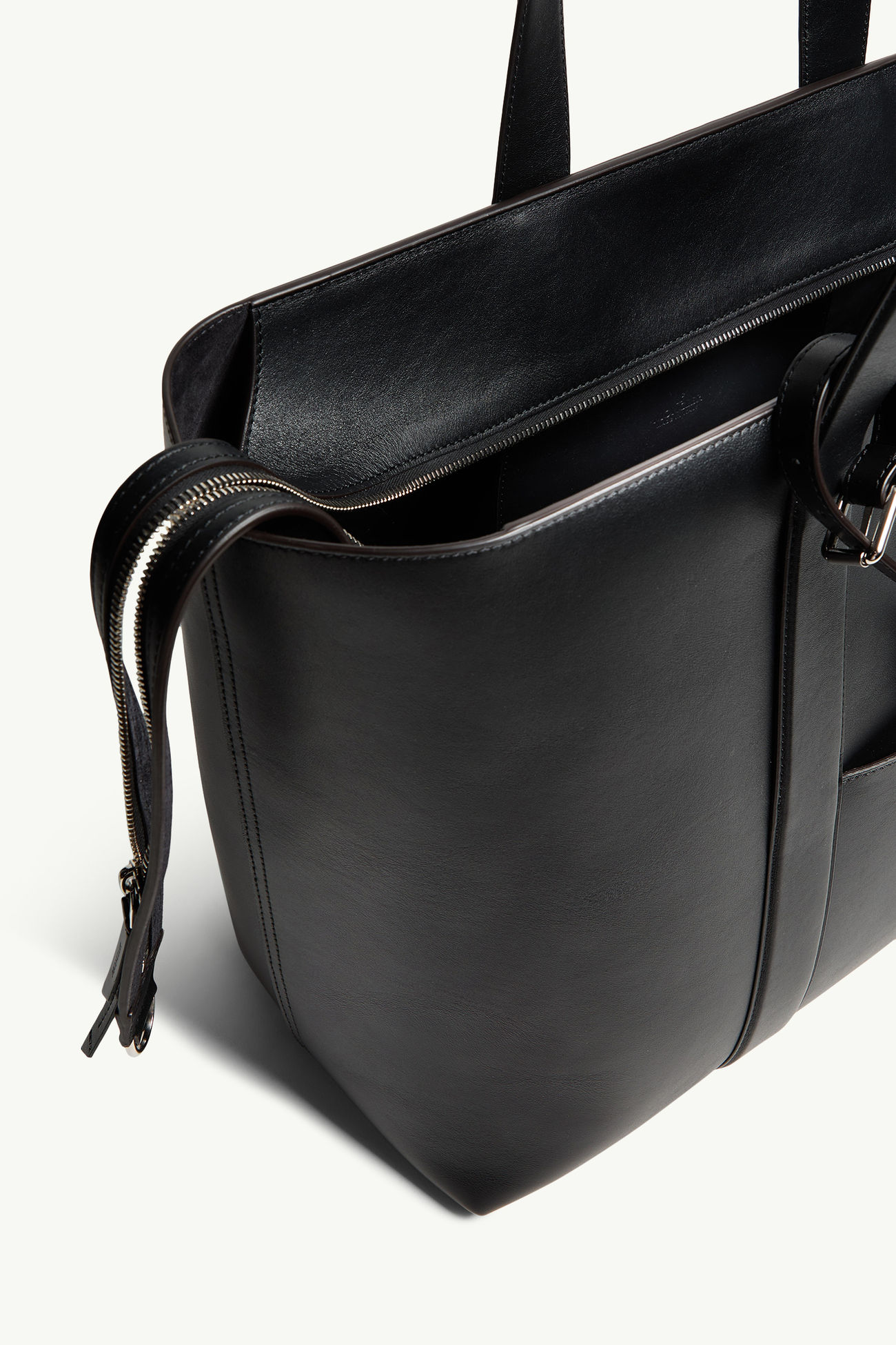Bolso tote de piel Moncler x EE72 by Edward Enninful EE Mujer Negro Moncler 4