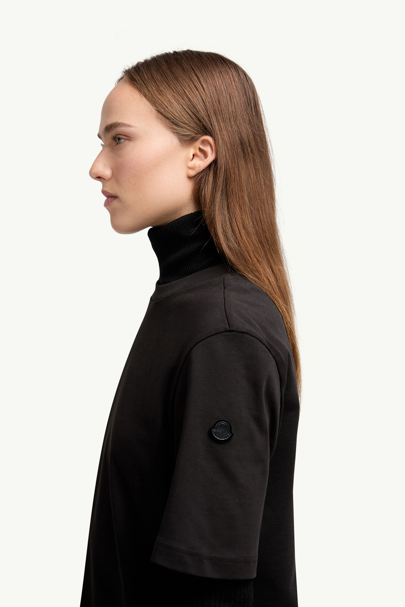 T-shirt Moncler x EE72 di Edward Enninful in cotone Donna Nero Moncler 1