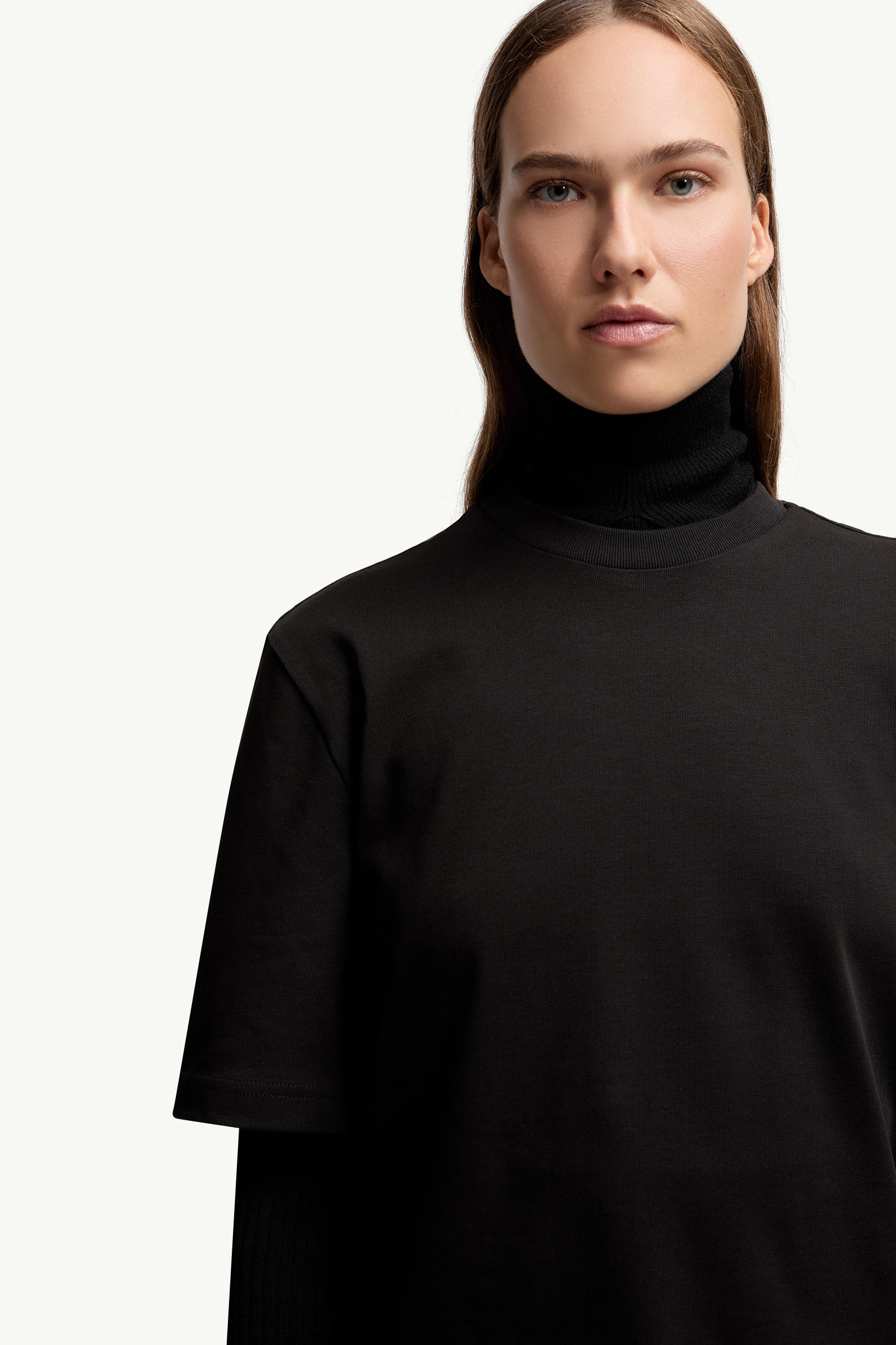 T-shirt en coton Moncler x EE72 par Edward Enninful Femmes Noir Moncler 5