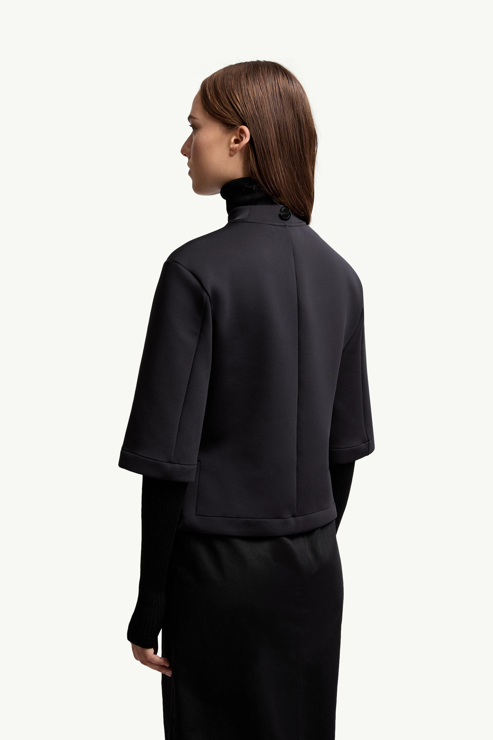 Moncler x EE72 by Edward Enninful Neoprene T-Shirt Women Black Moncler 4