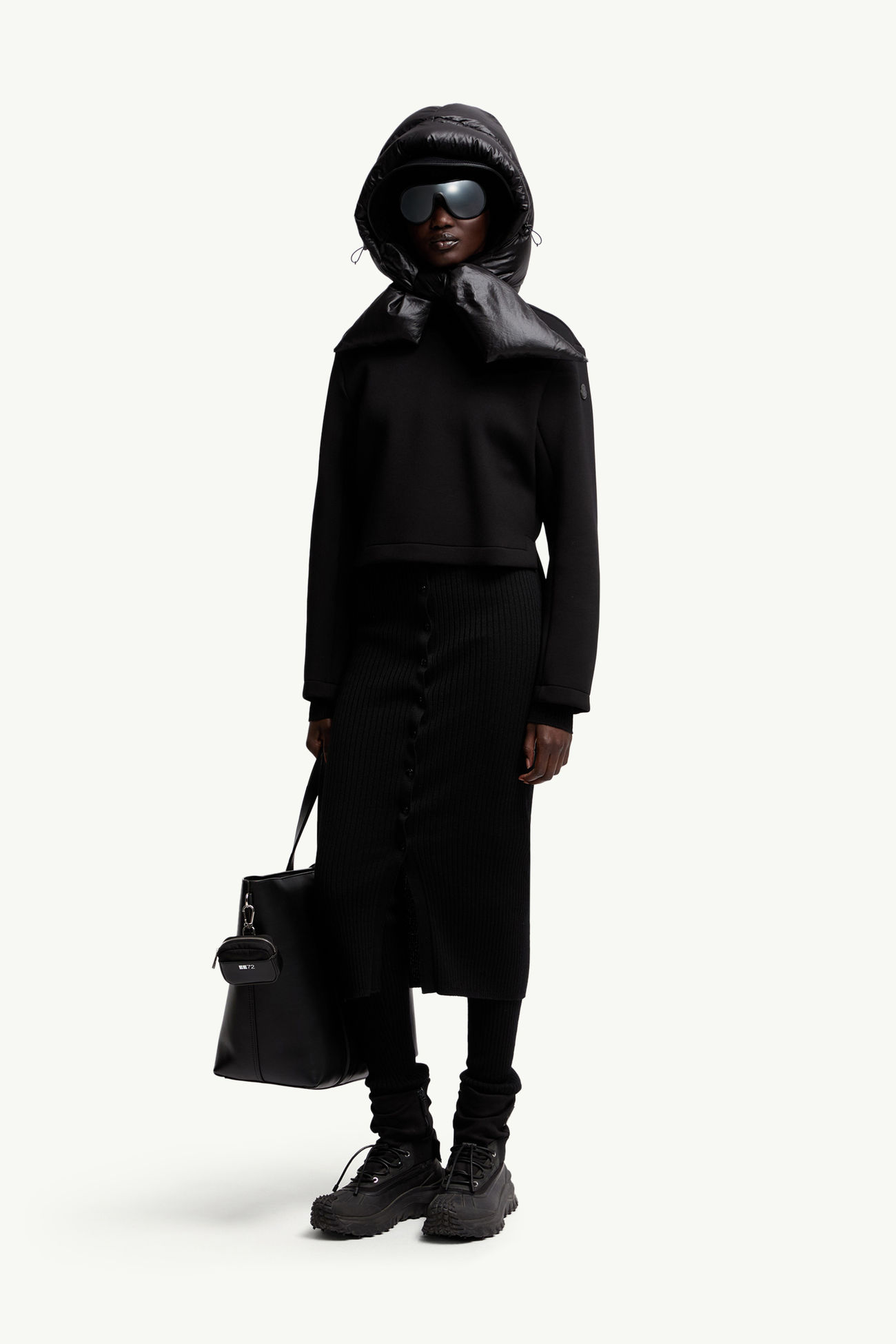 Sudadera Moncler x EE72 by Edward Enninful Mujer Negro Moncler 0