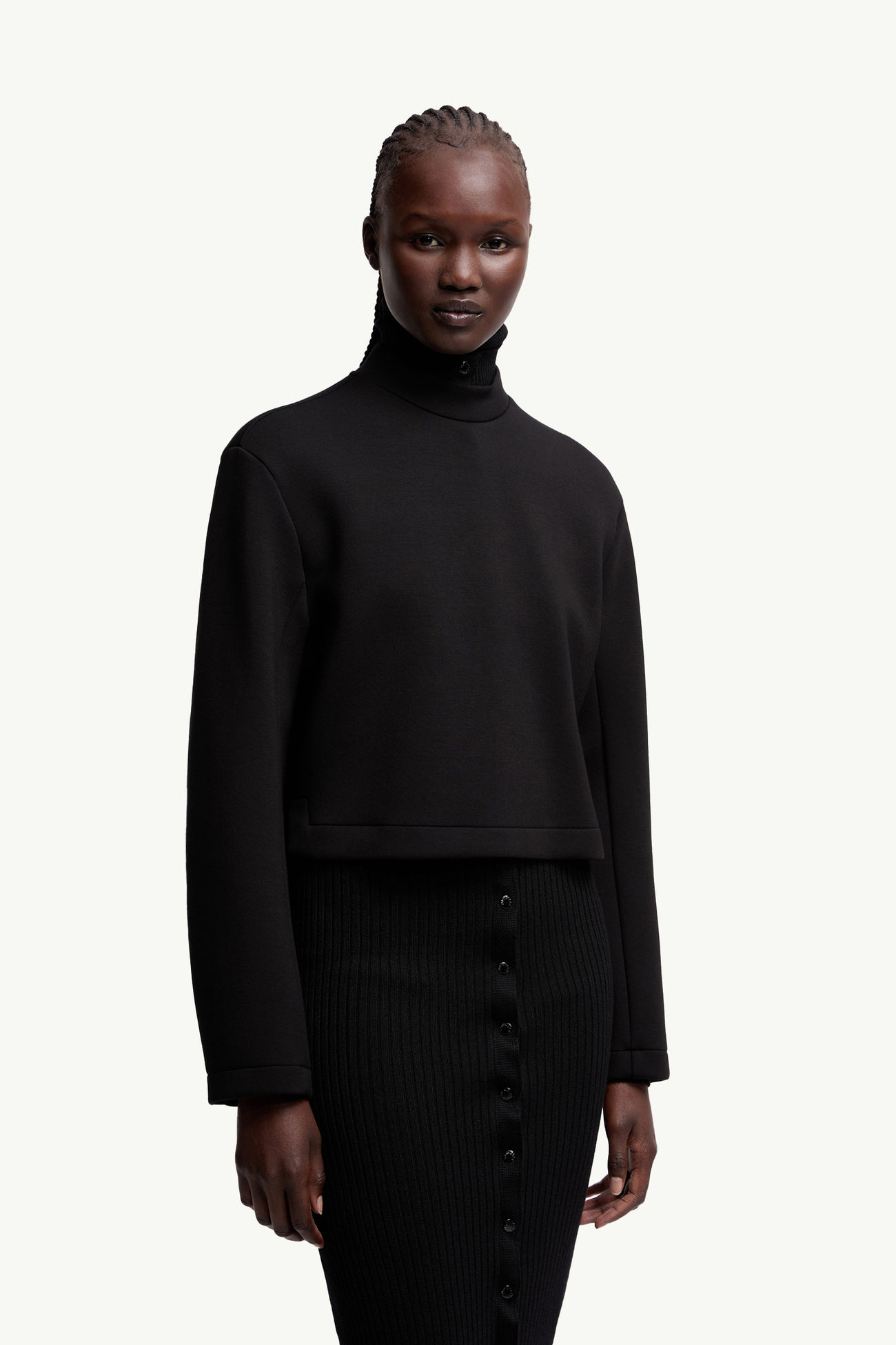 Moncler x EE72 by Edward Enninful Sweatshirt Damen Schwarz Moncler 3