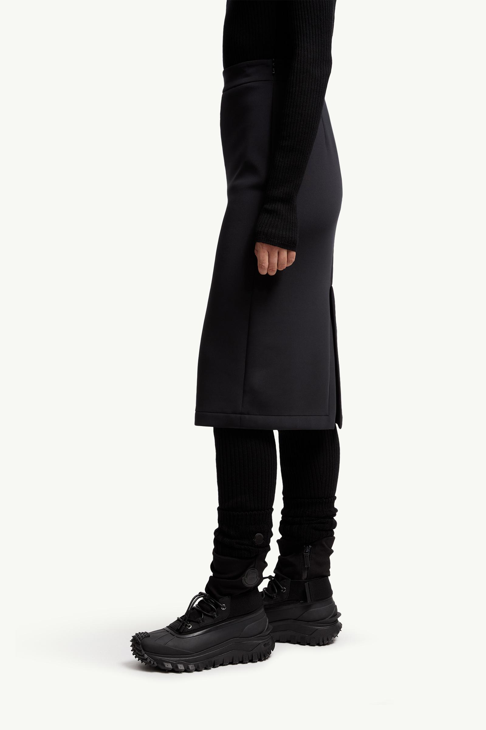 Moncler x EE72 by Edward Enninful Neoprene Skirt Women Black Moncler 1