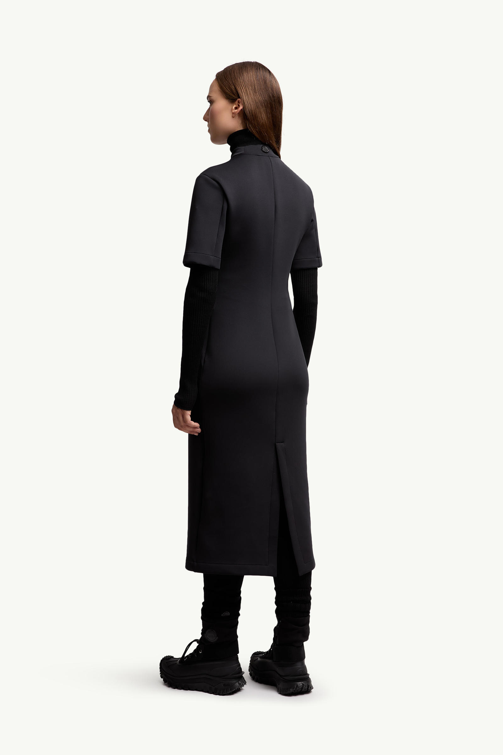 Moncler x EE72 by Edward Enninful Midi Dress Women Black Moncler 4