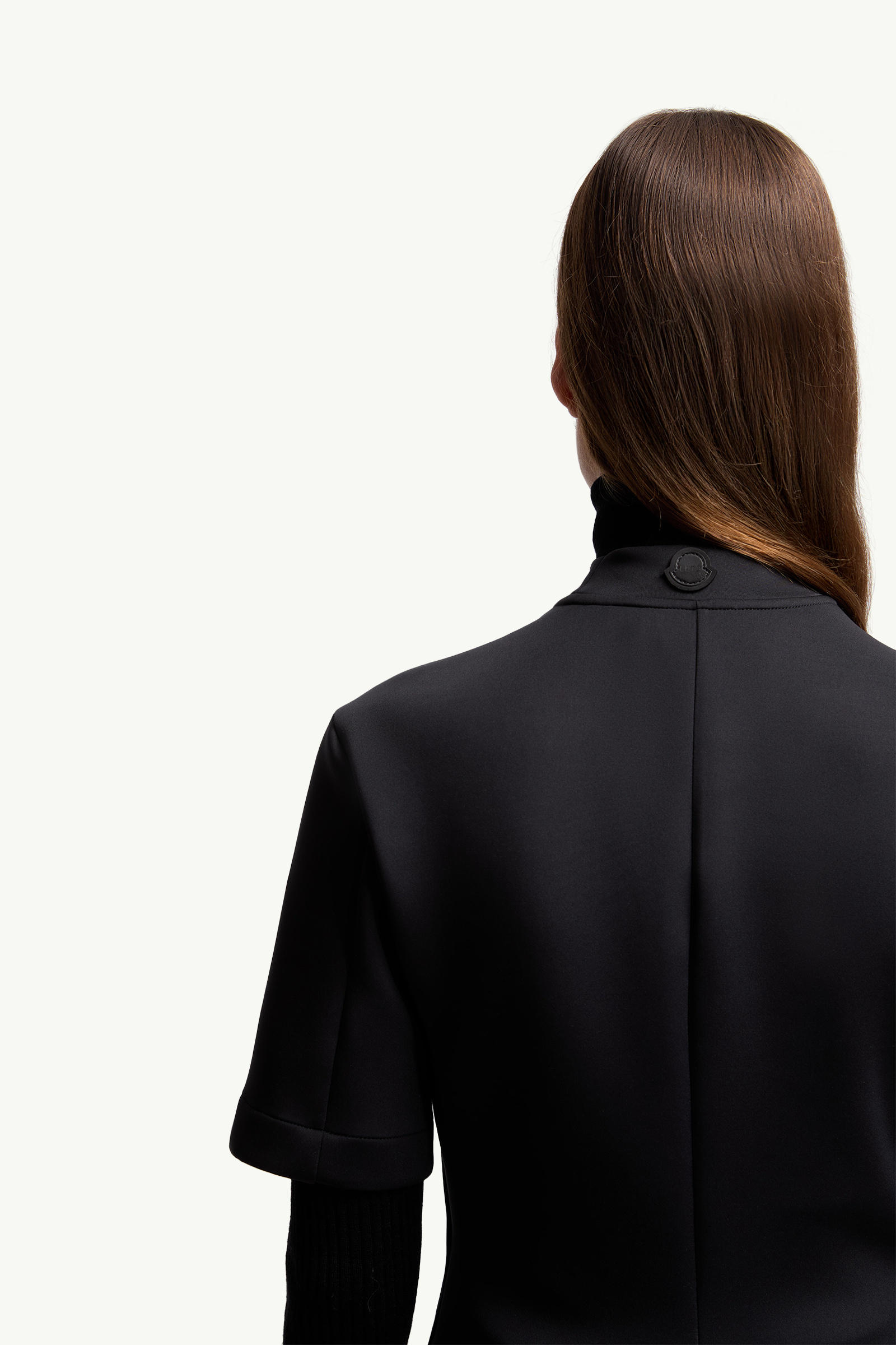 Robe midi Moncler x EE72 par Edward Enninful Femmes Noir Moncler 5