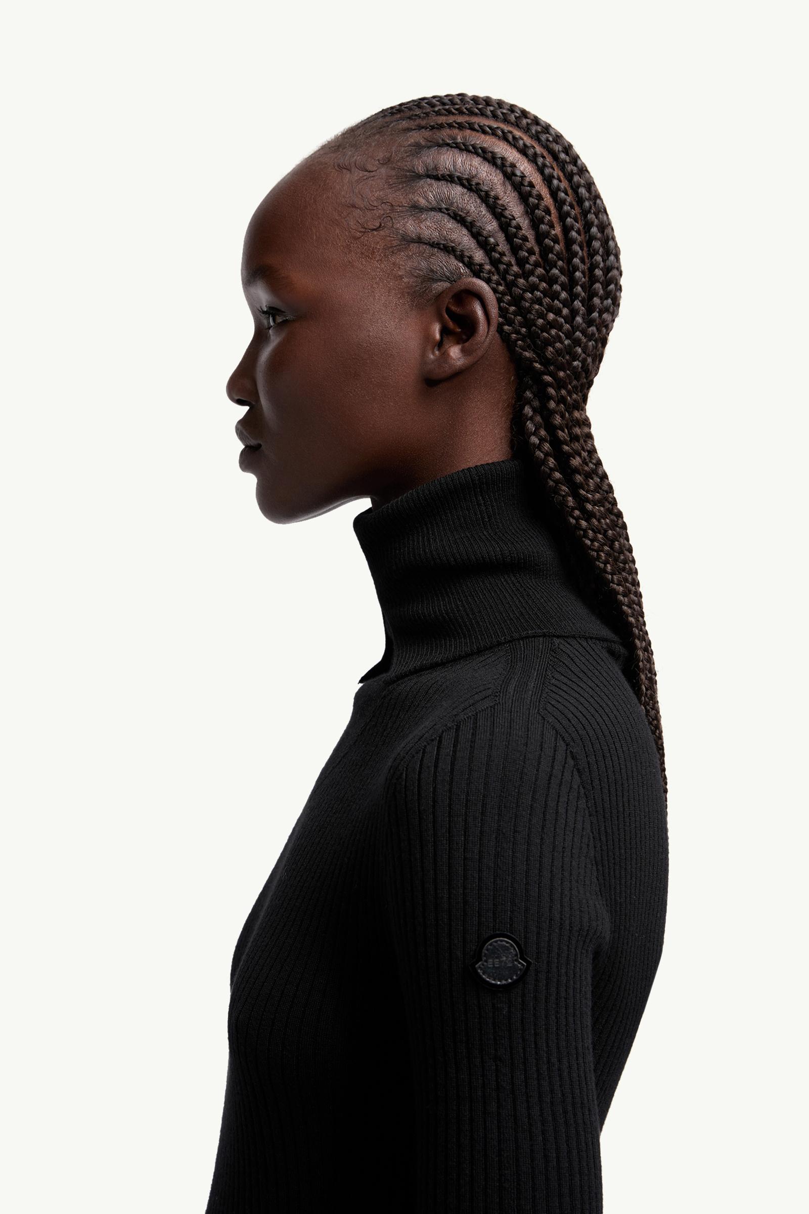 Moncler x EE72 by Edward Enninful Wool Turtleneck Jumper Women Black Moncler 1