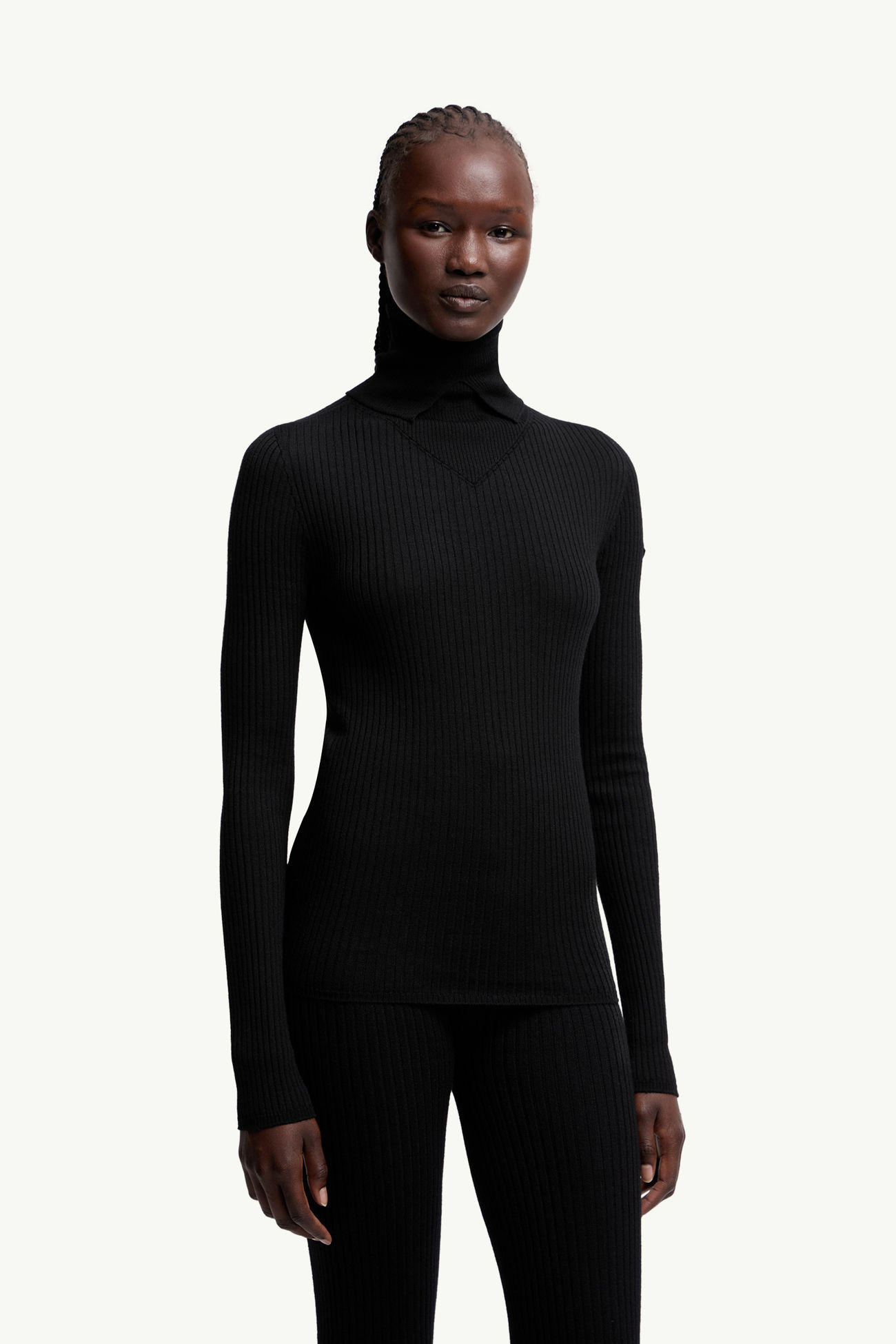Moncler x EE72 by Edward Enninful Wool Turtleneck Jumper Women Black Moncler 3
