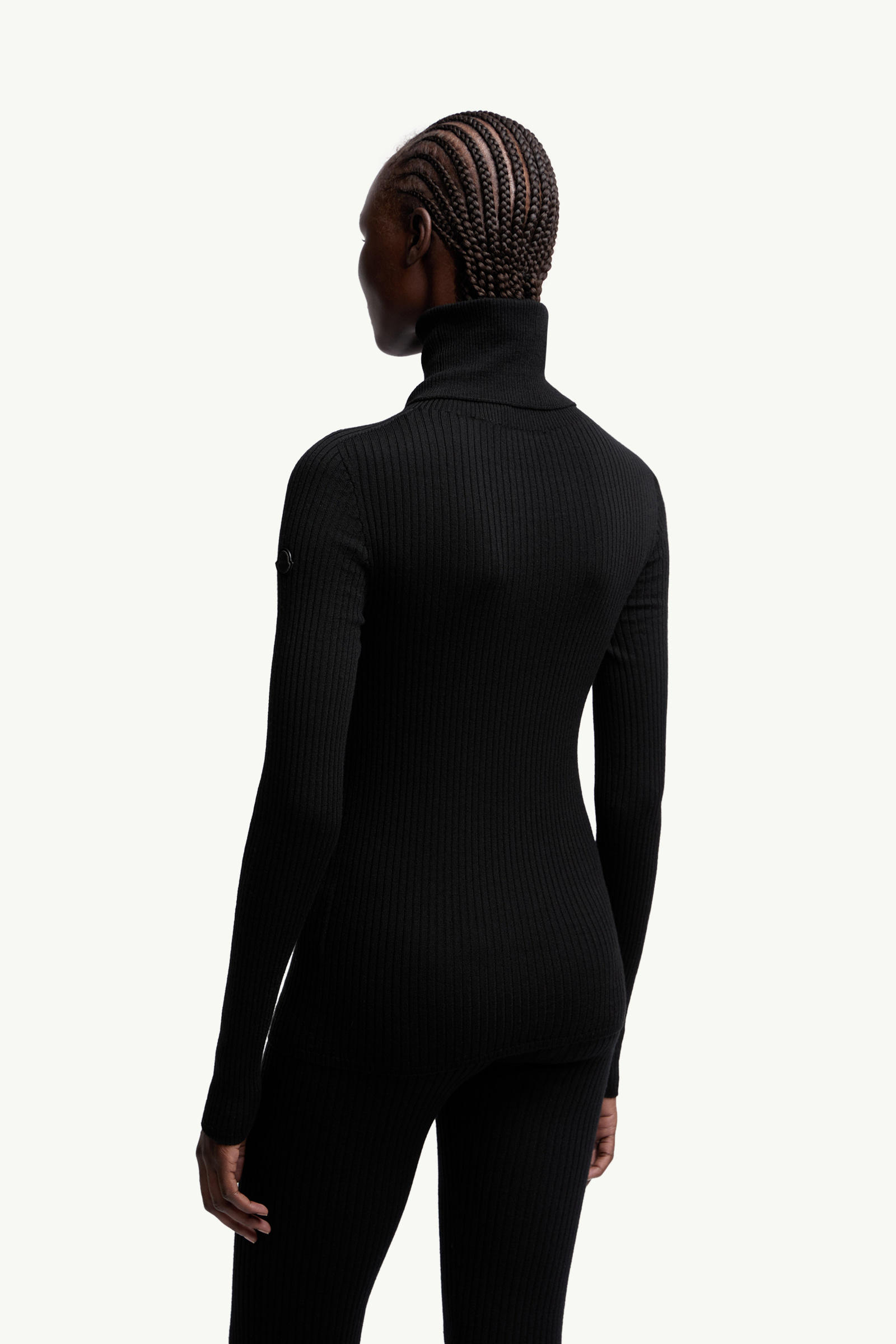 Moncler x EE72 by Edward Enninful Wool Turtleneck Jumper Women Black Moncler 4