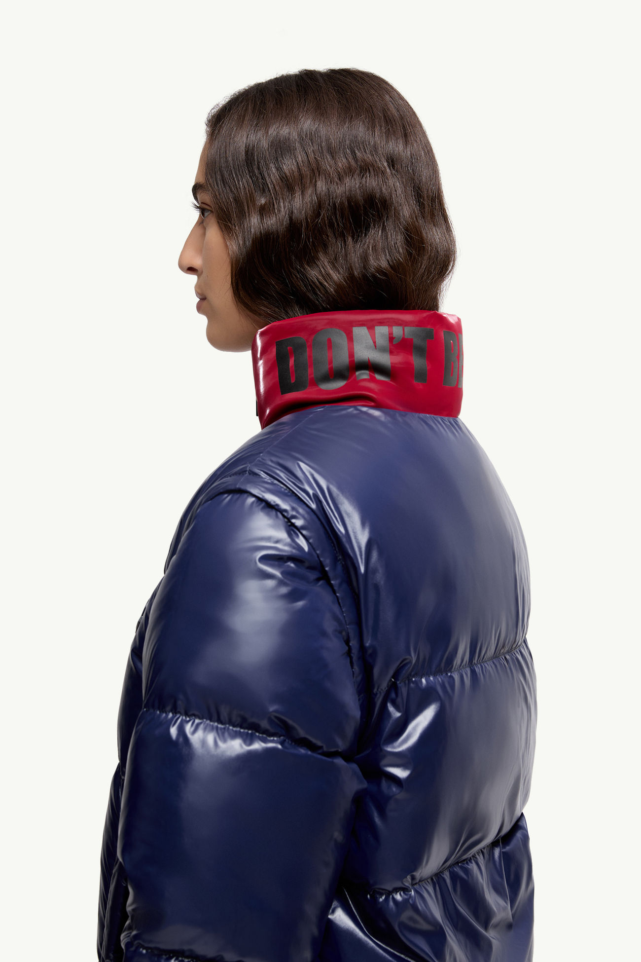 Moncler x A$AP Rocky Throttle wendbare 2-in-1-Daunenjacke Herren Dunkelrot Moncler 9