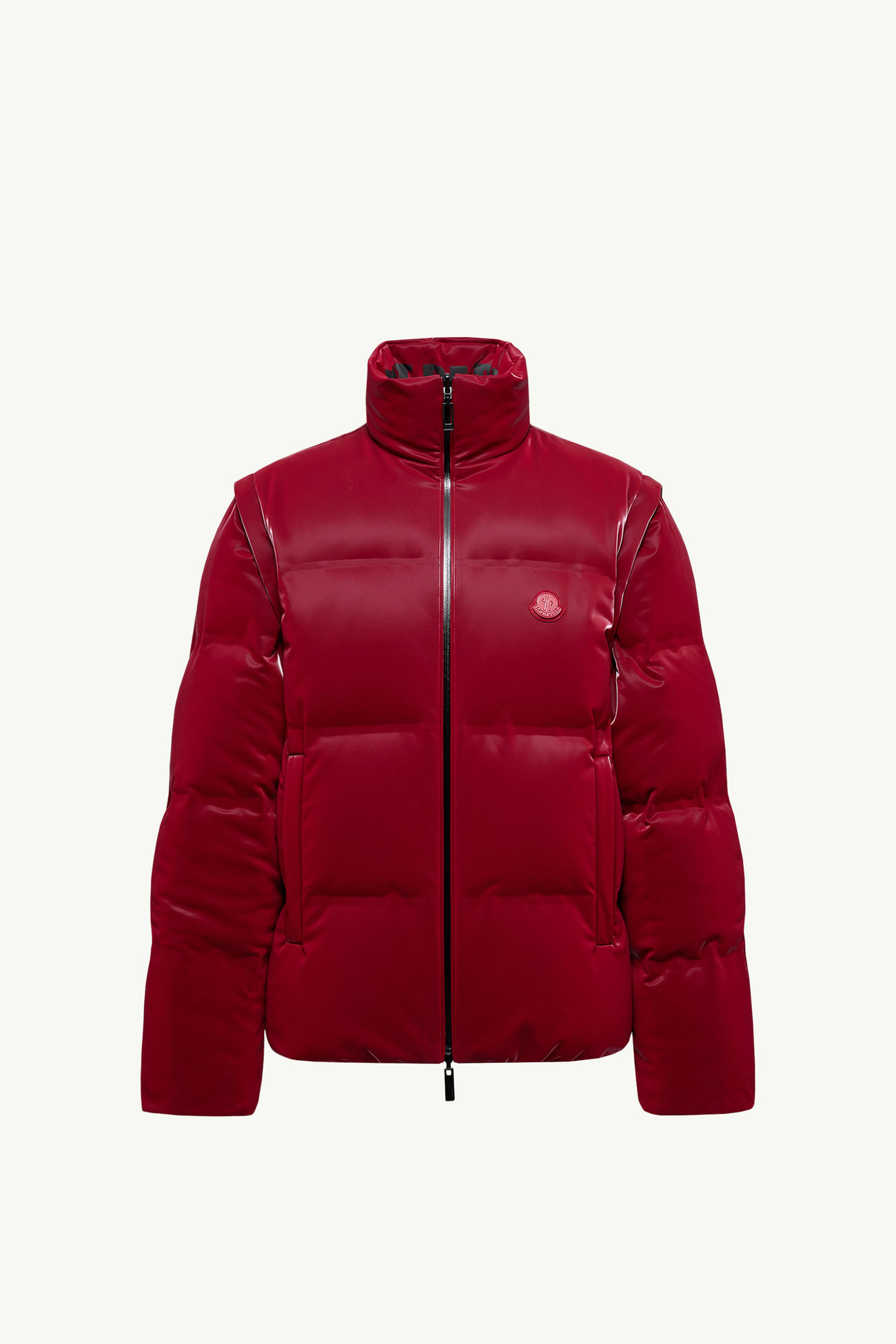 Moncler x A$AP Rocky Throttle雙面二合一羽絨外套 男士 深紅色 Moncler 2